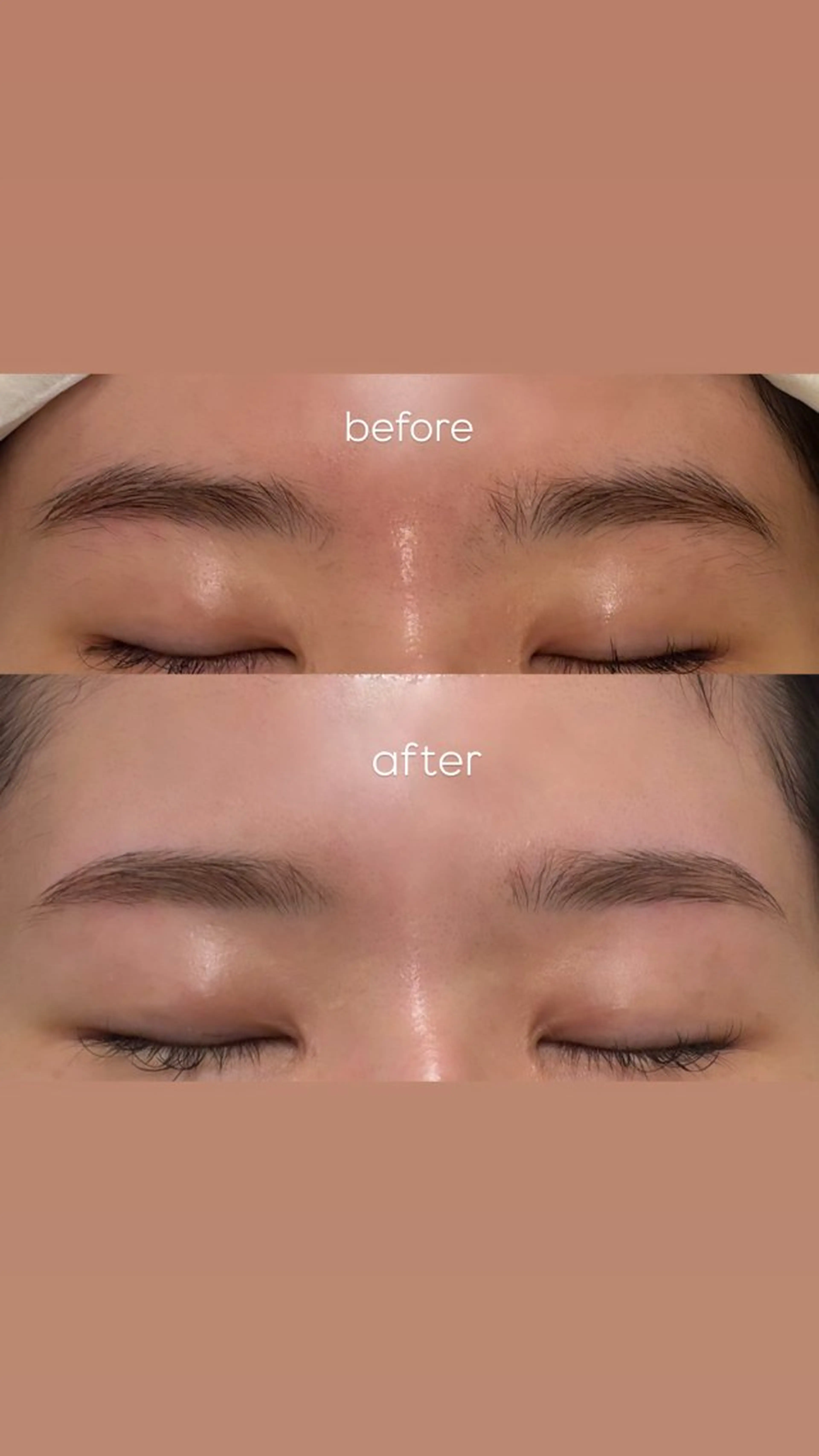 アイブロウ 眉毛ワックス脱毛 ANY Eyelash 筑紫口店所属・吸山 日菜のマツエク・マツパデザイン