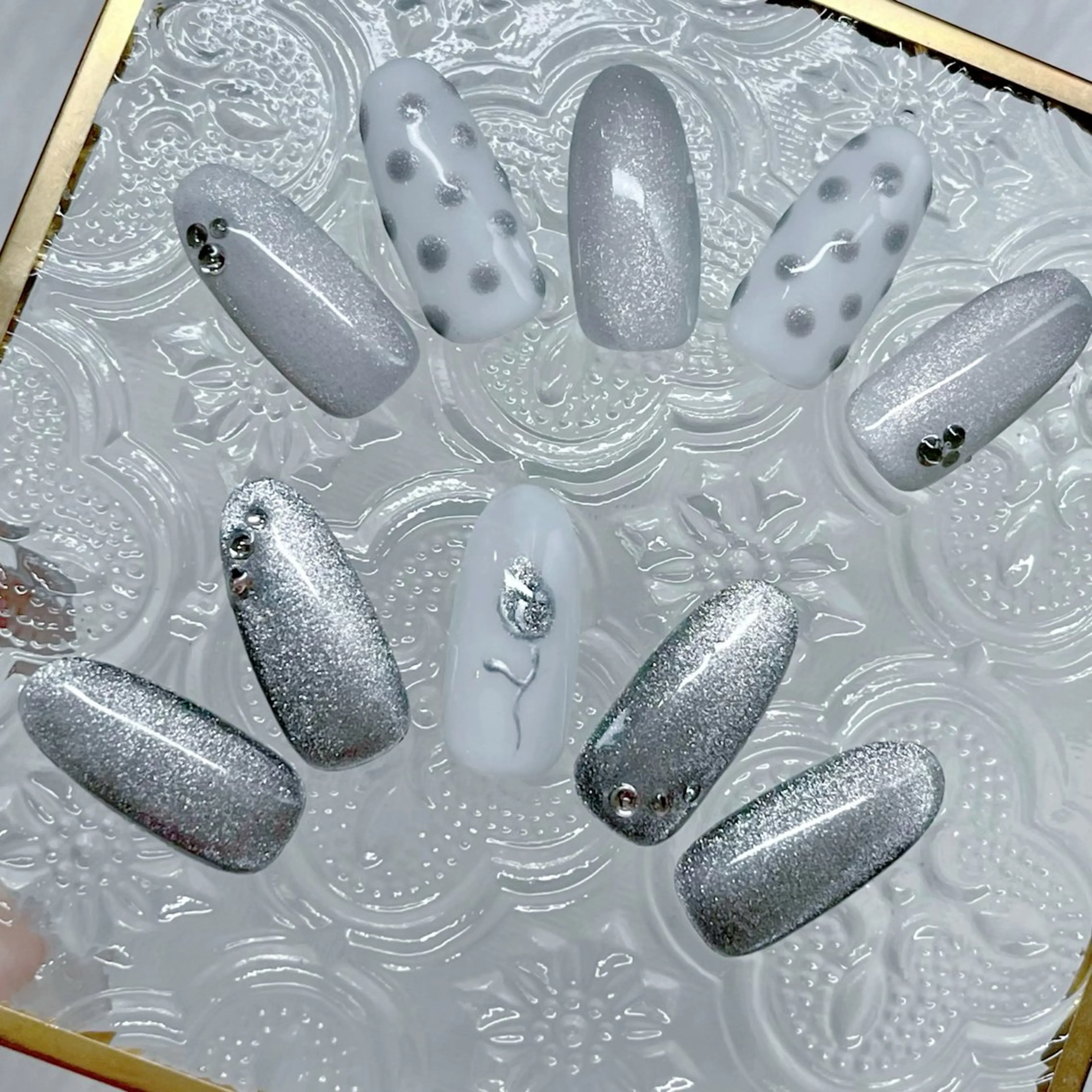 ネイル マグネットネイル はあとねいる中洲川端 ★Mieのネイルデザイン