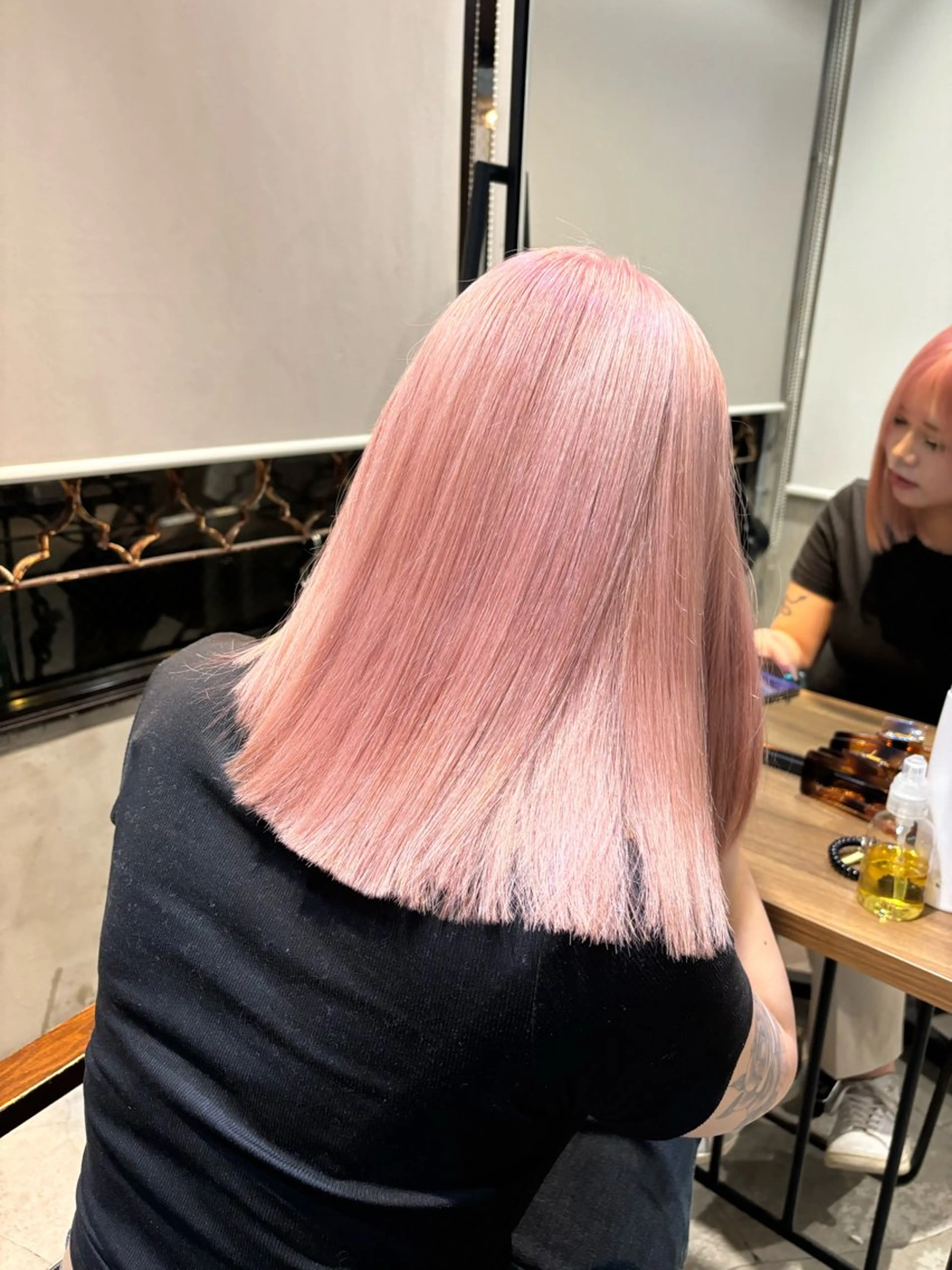 ミディアム カラー ヘアアレンジ ヘアカラー トリートメント 派手髪/ハイトーン RIN🩵ྀིのヘアスタイル