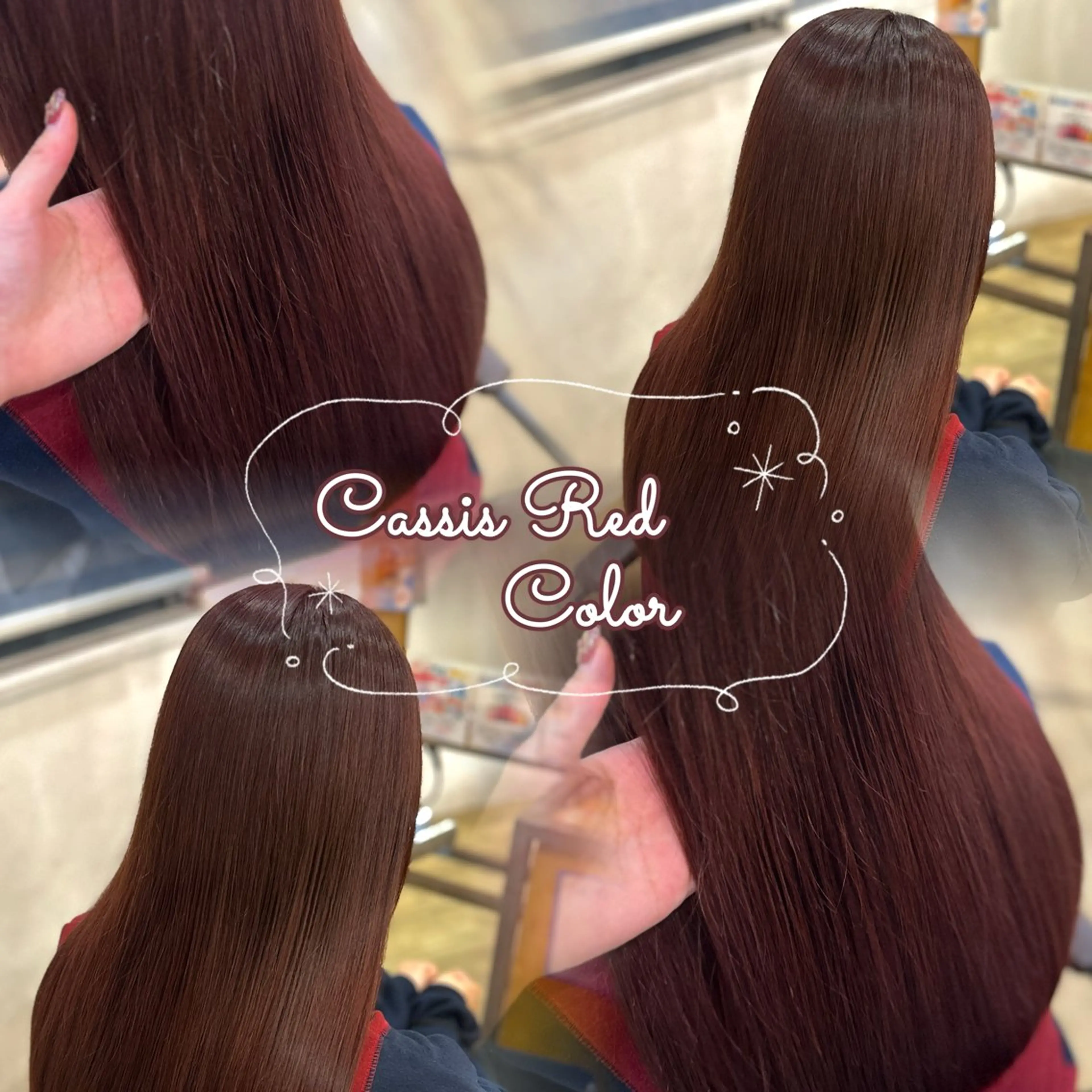 ロング カット ヘアカラー 🎀ITSUKI暖色 カラー/レイヤー🎀のヘアスタイル