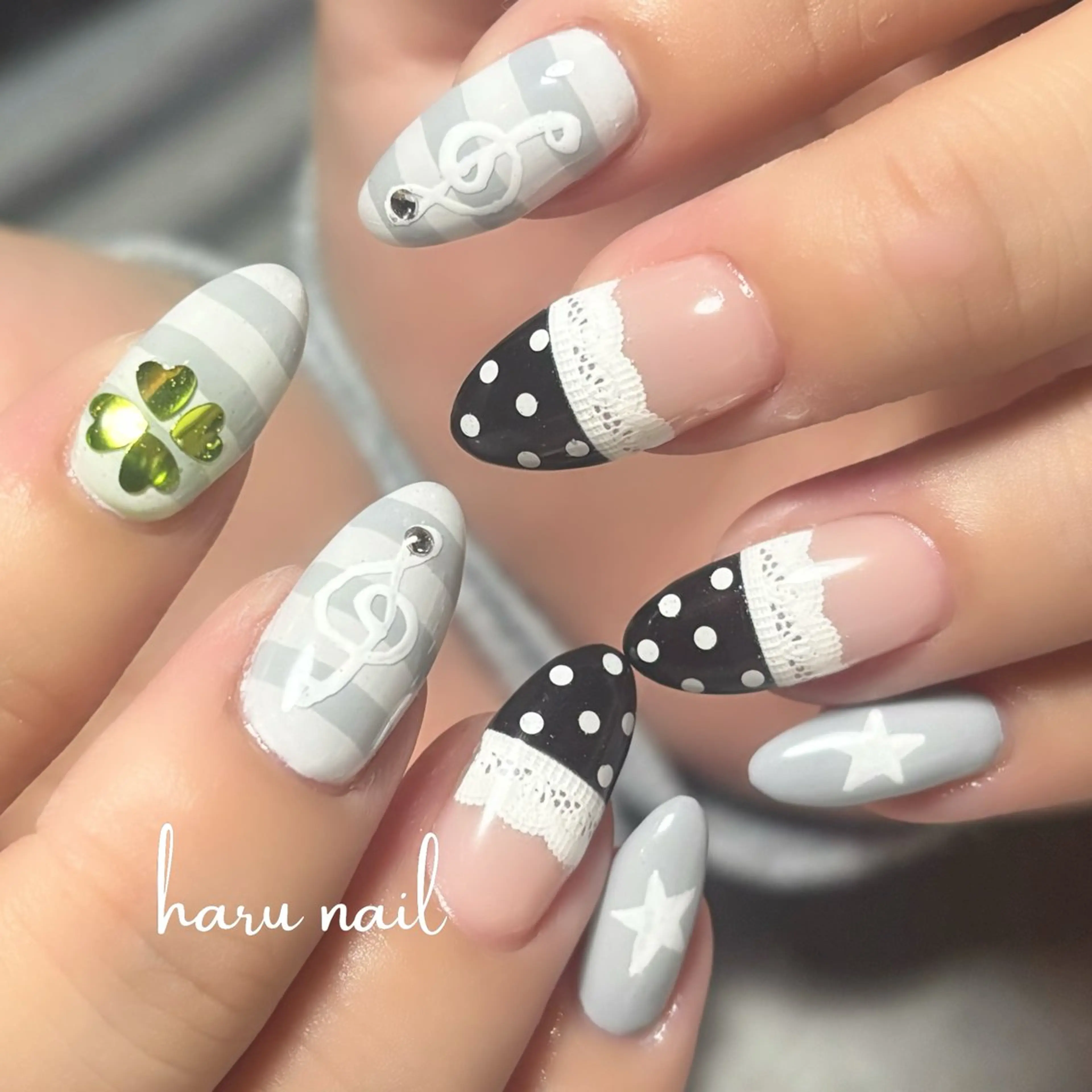 ネイル haru nail所属・harunail Shionのネイルデザイン