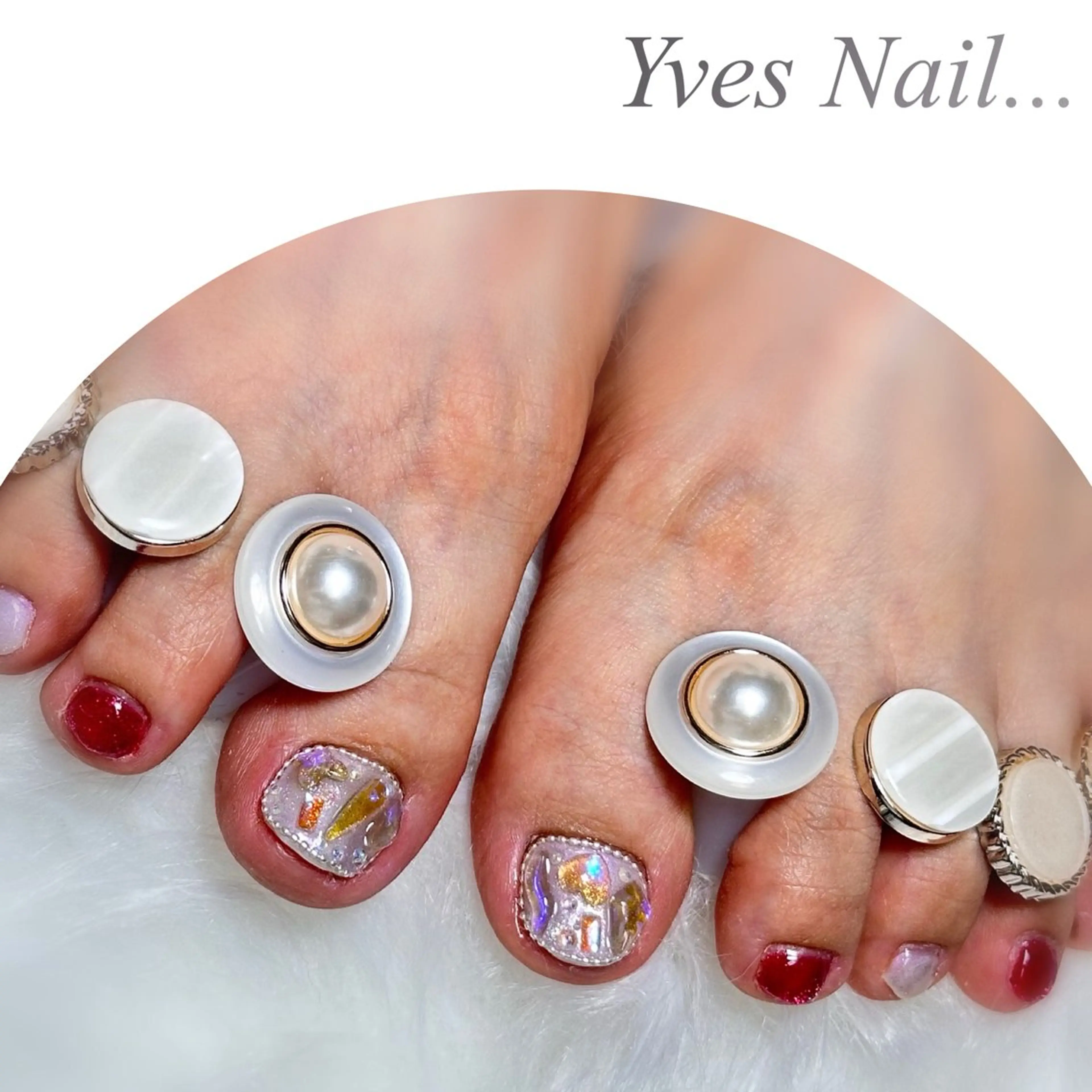 ネイル フットネイル 持ち込み フットネイル kanno yのネイルデザイン