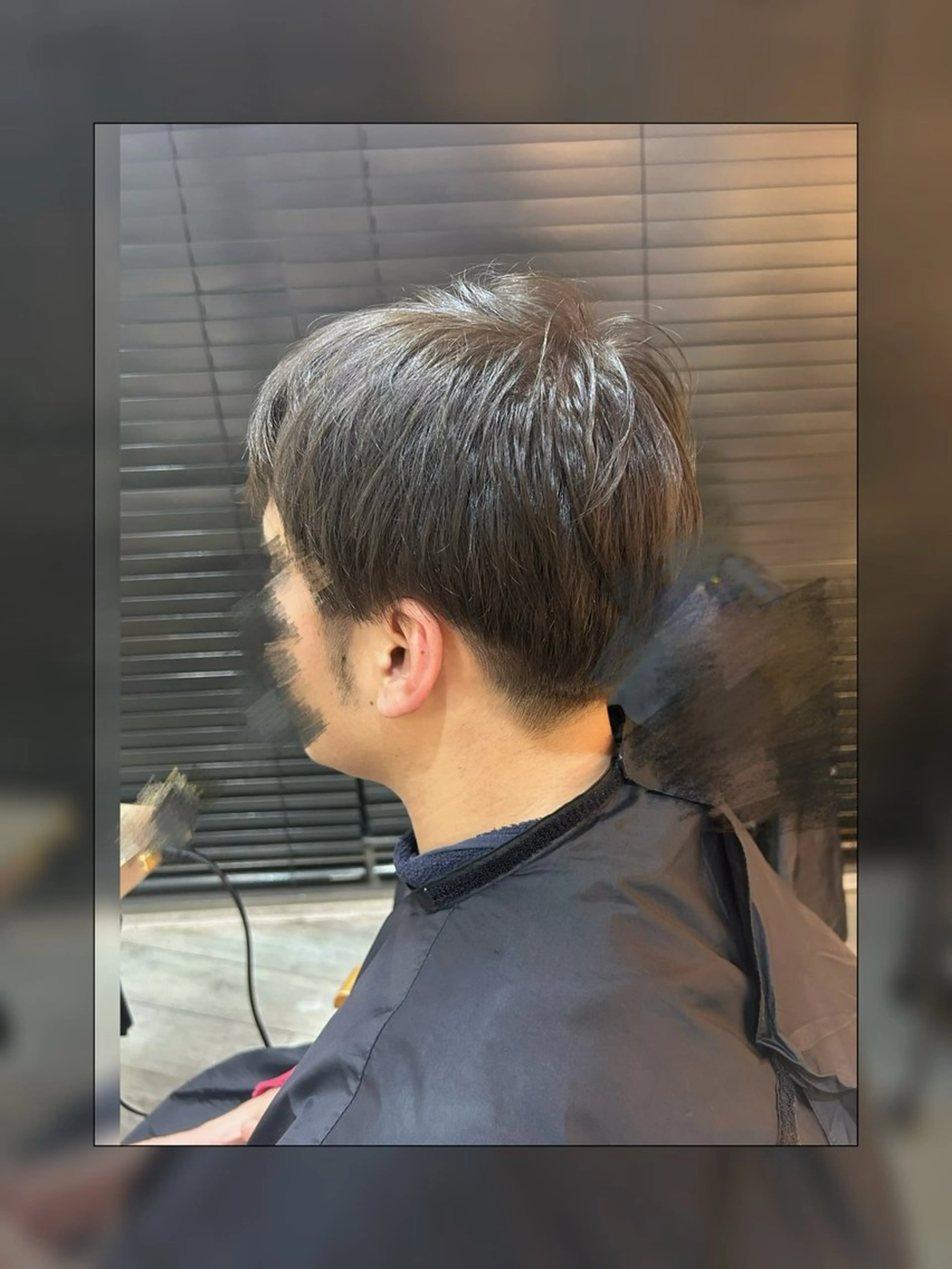 メンズ ヘアカラー 坂田 菜摘のヘアスタイル