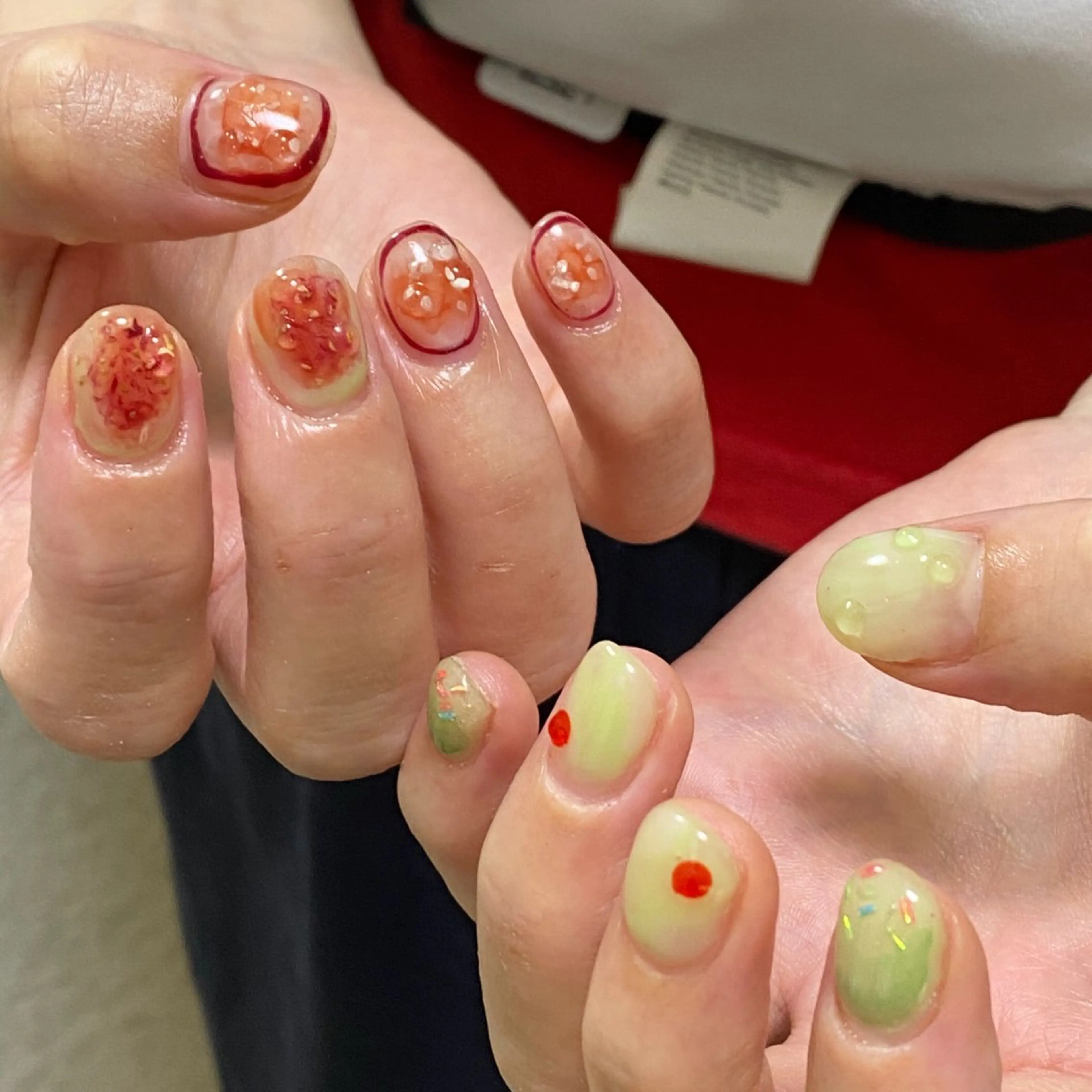 ネイル nano/きもかわ nail🐬🫧のネイルデザイン