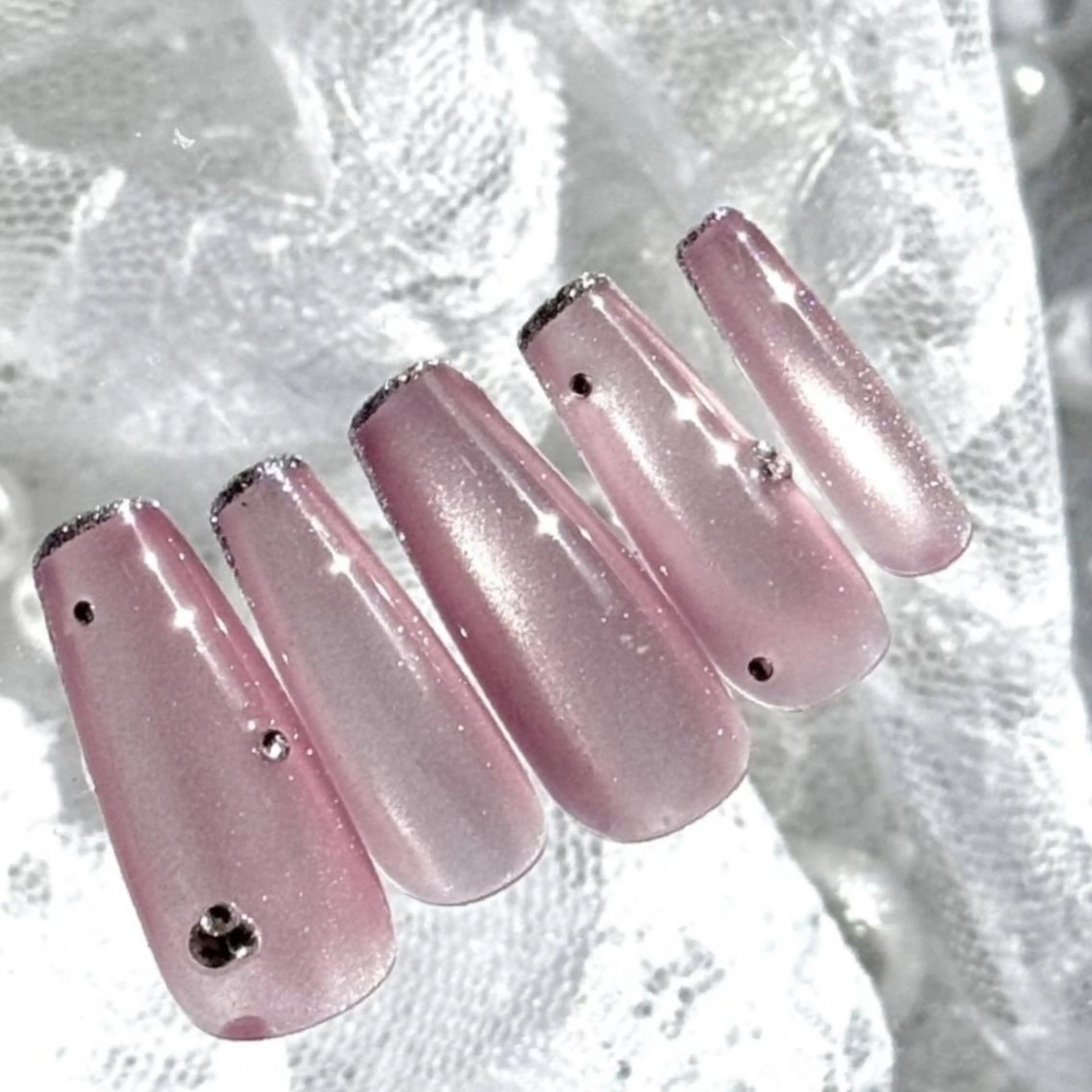 ネイル ワンホンネイル ハンドネイル Aki 💖ゆちたの部屋のネイルデザイン