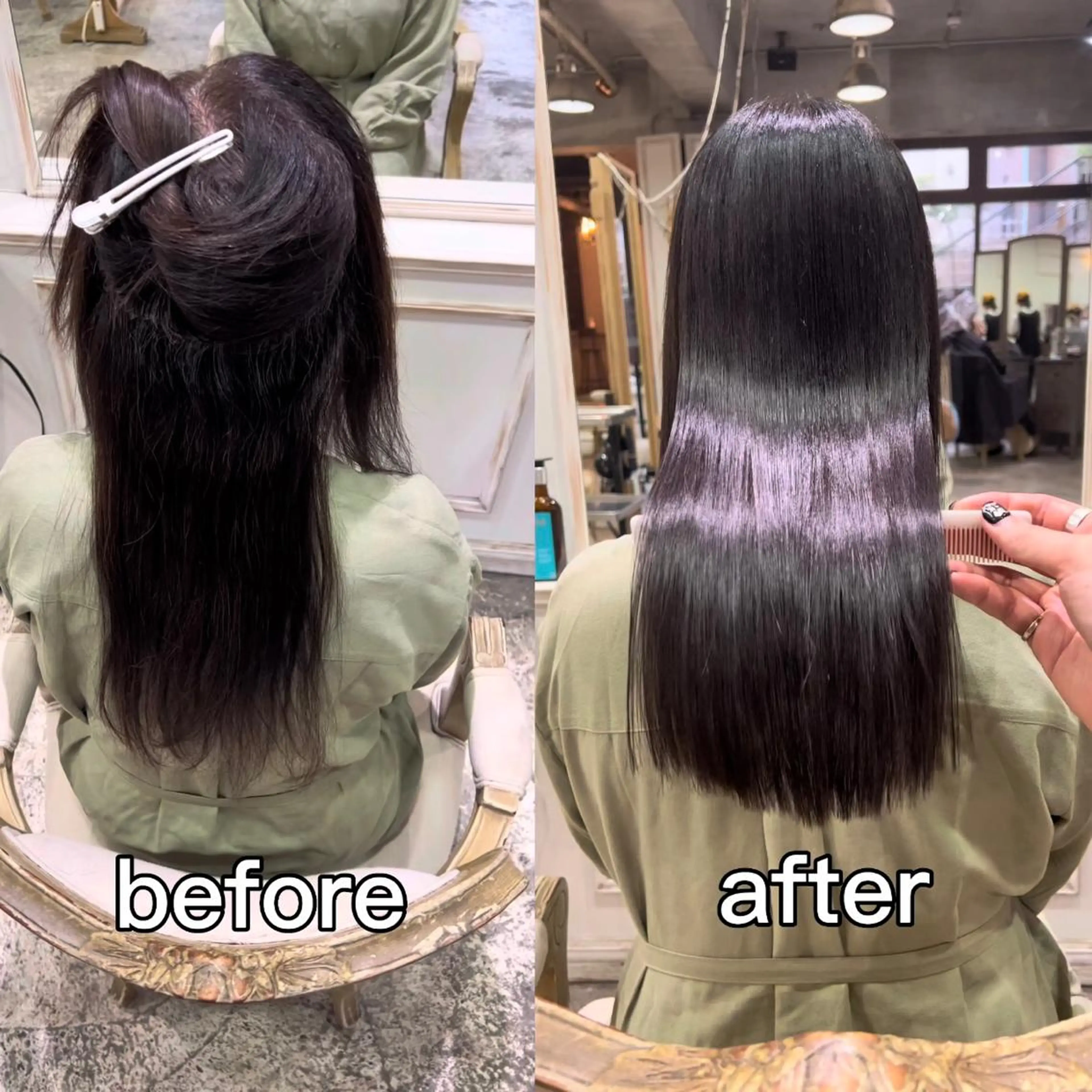 セミロング Siesta所属・📣髪質改善縮毛矯正 特化美容師｜庭田📣のヘアスタイル