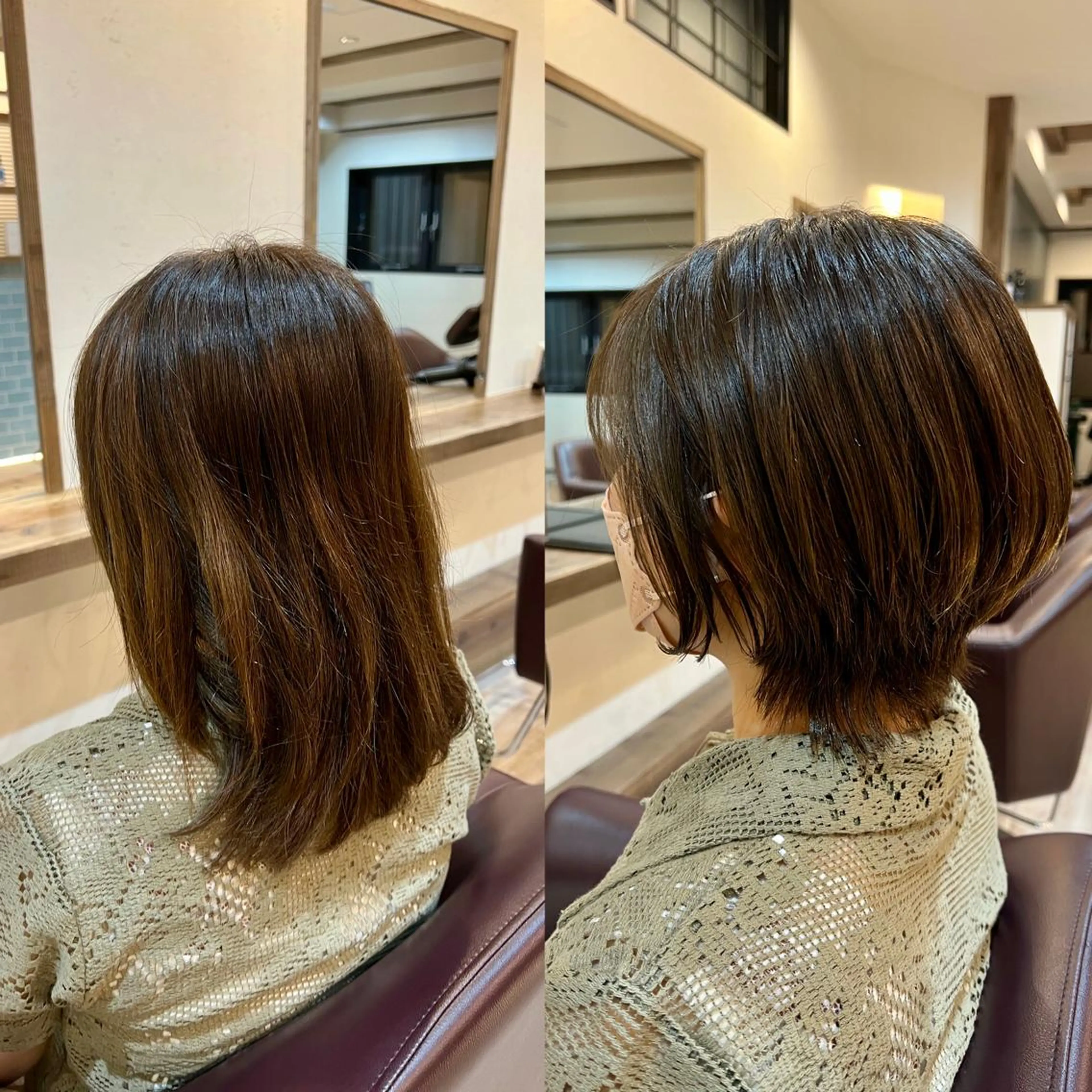 ショート ウルフカット カット 工藤 梨花のヘアスタイル