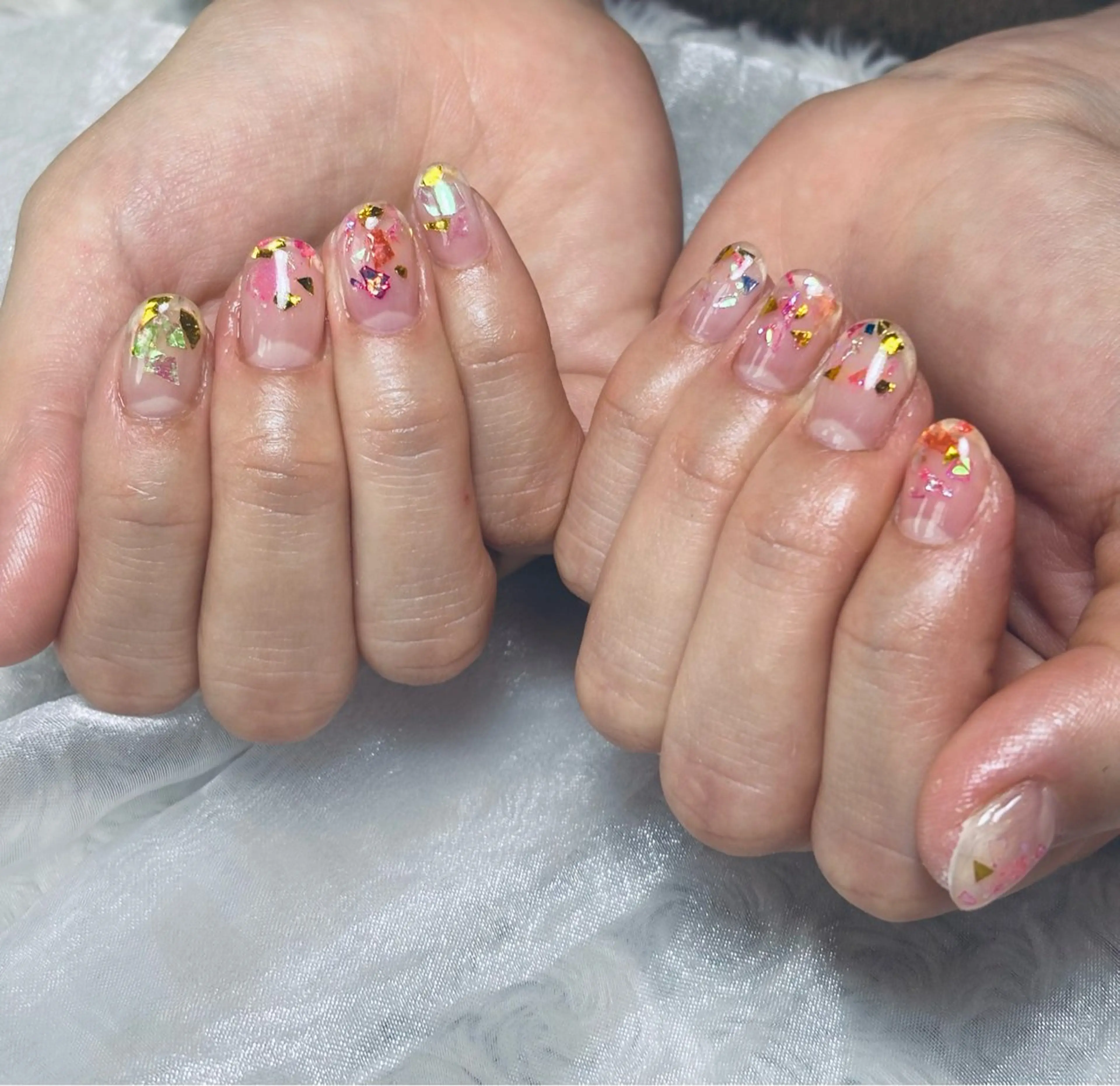 ネイル キラキラネイル 福永 ふさこのネイルデザイン