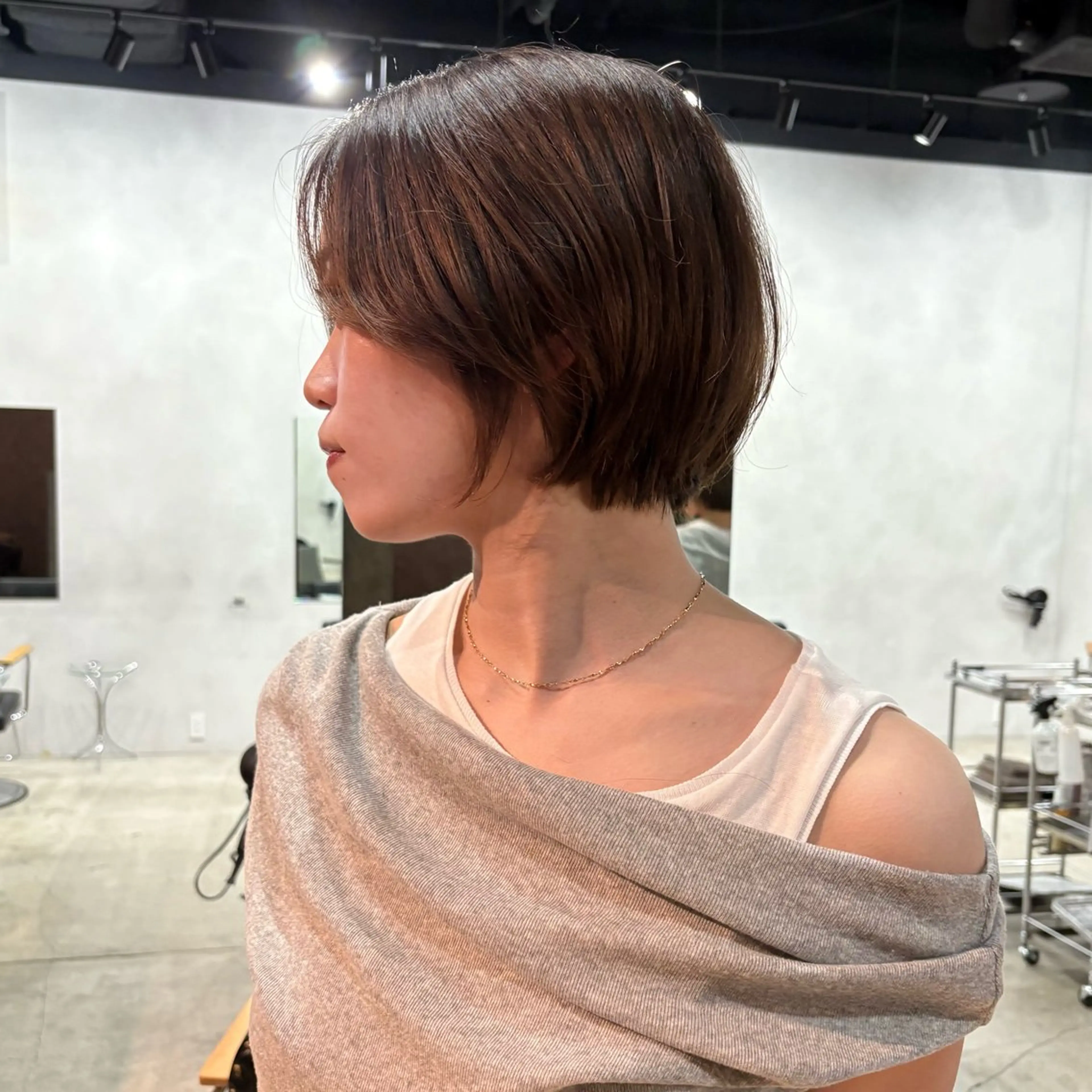 ショート レイヤー/ショート 東実桜のヘアスタイル