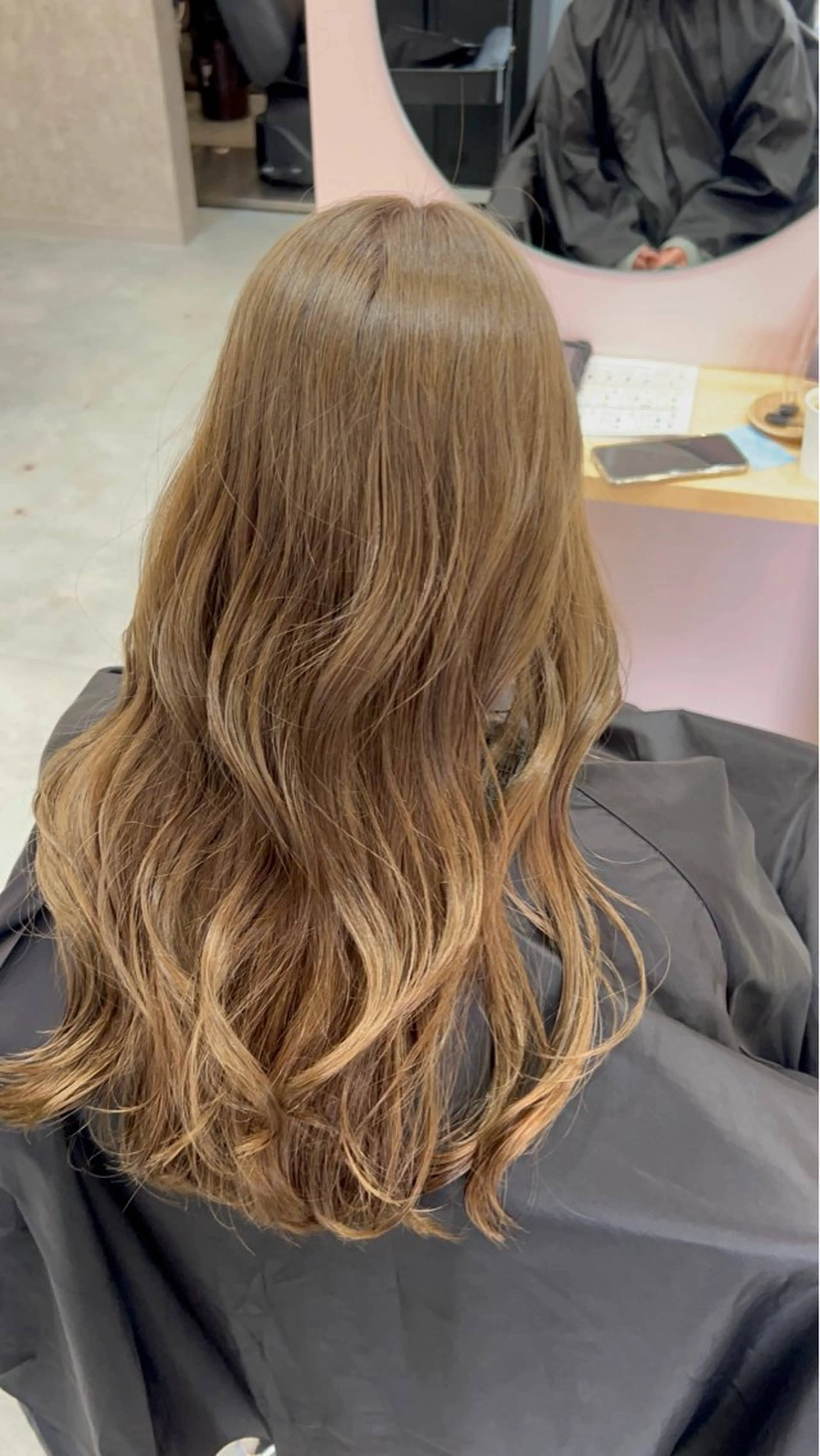 ロング カラー 🫧似合わせカット ✨ケアブリーチ✨のヘアスタイル