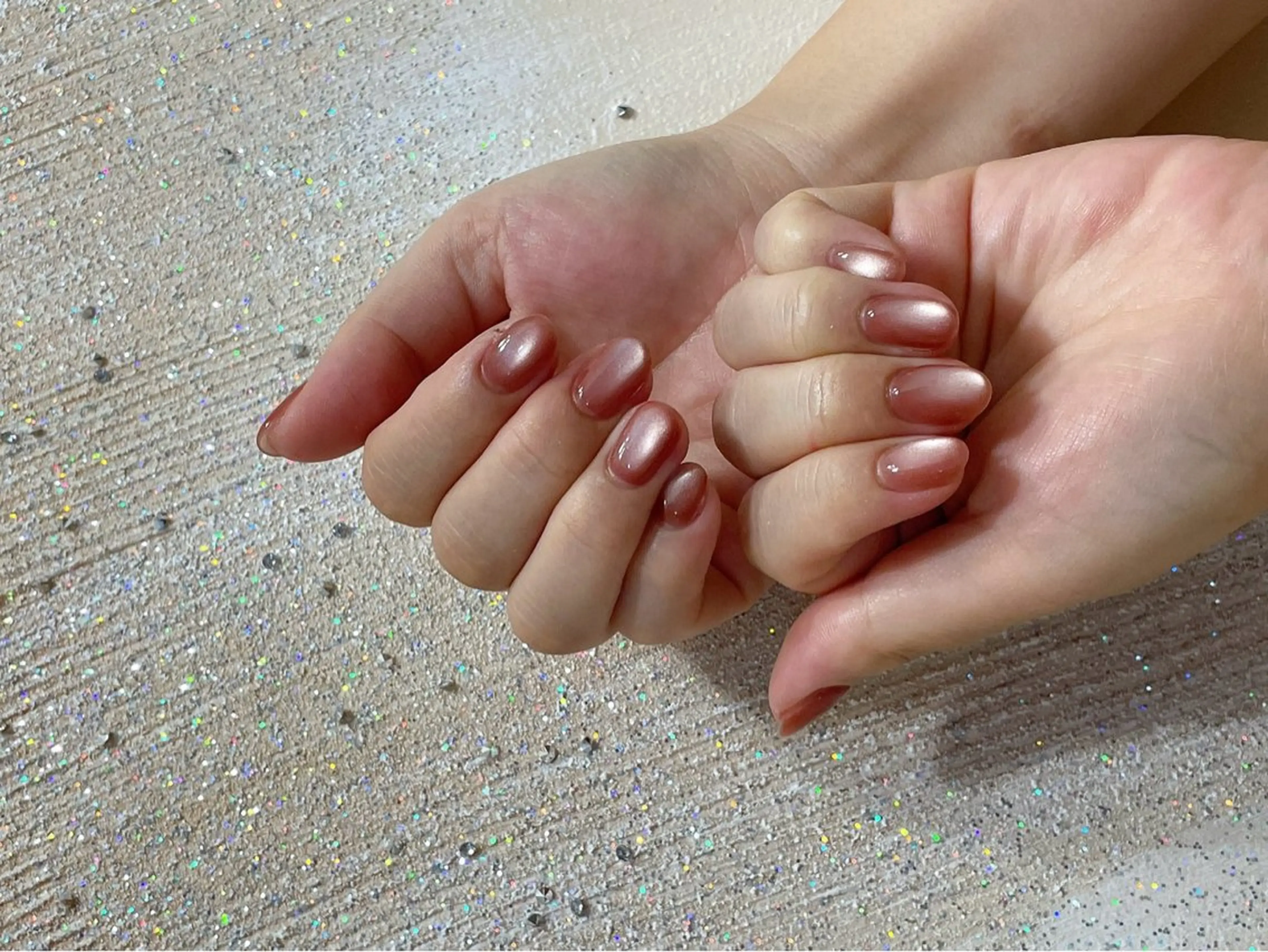 ネイル フットネイル ジェルネイル マグネットネイル パラジェル 春ネイル kiki nail たまプラーザのネイルデザイン