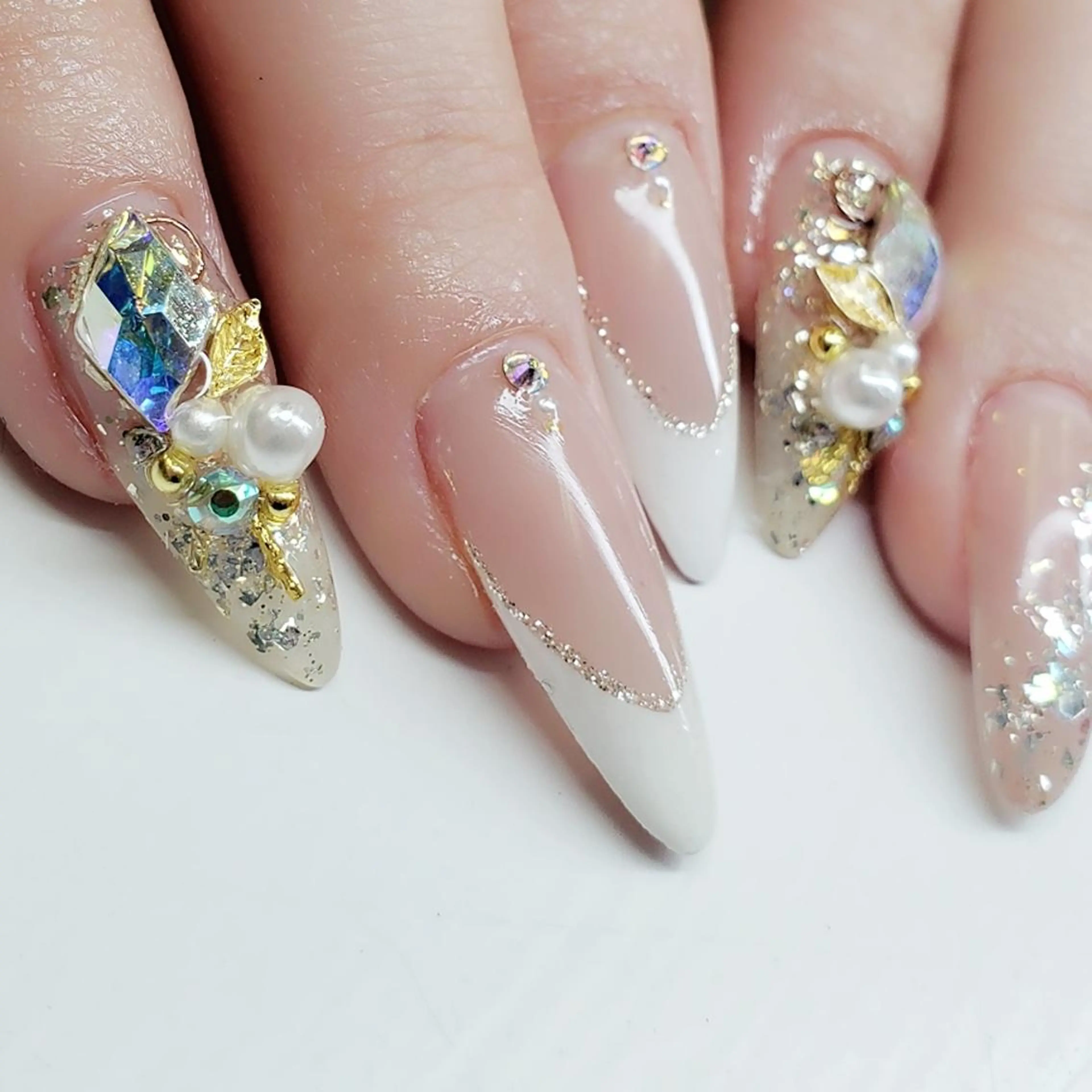 ネイル 冬ネイル クリスマス クロキ 。のネイルデザイン