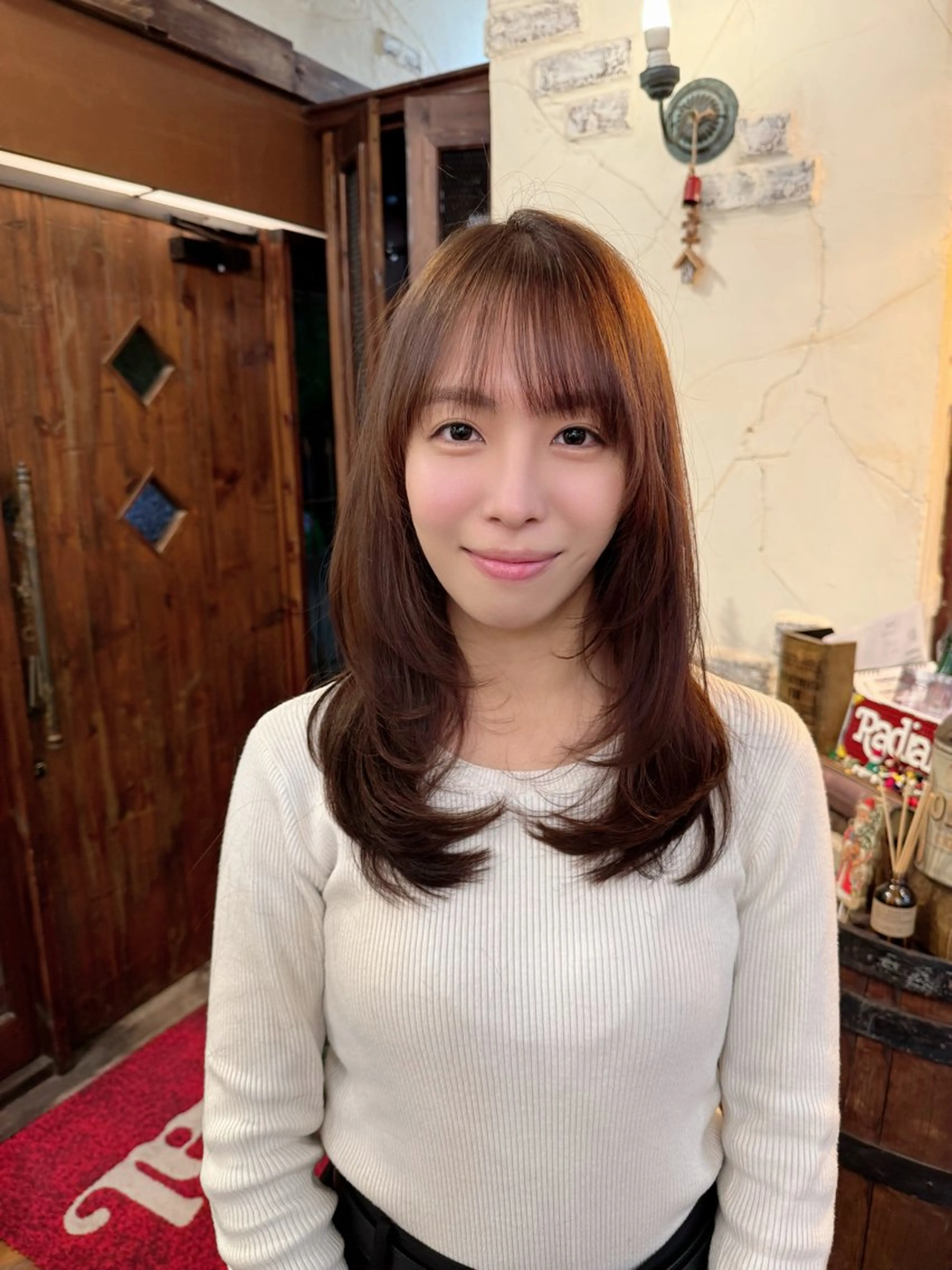 セミロング カット 素敵になりたい方 お待ちしてます藤澤のヘアスタイル