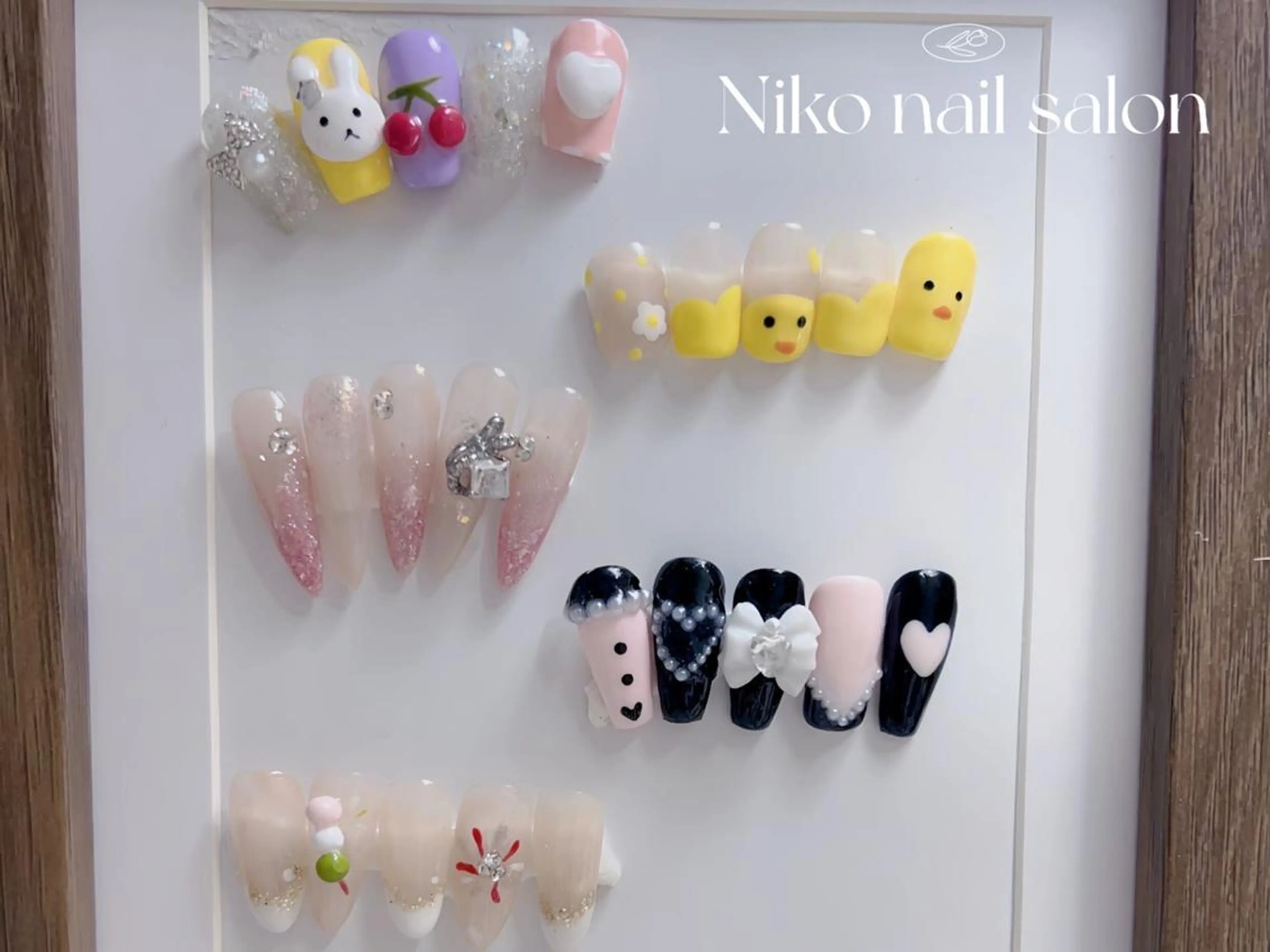 ネイル チークネイル 長さ出し フットネイル フレンチネイル ジェルネイル Niko Nailsalonのネイルデザイン