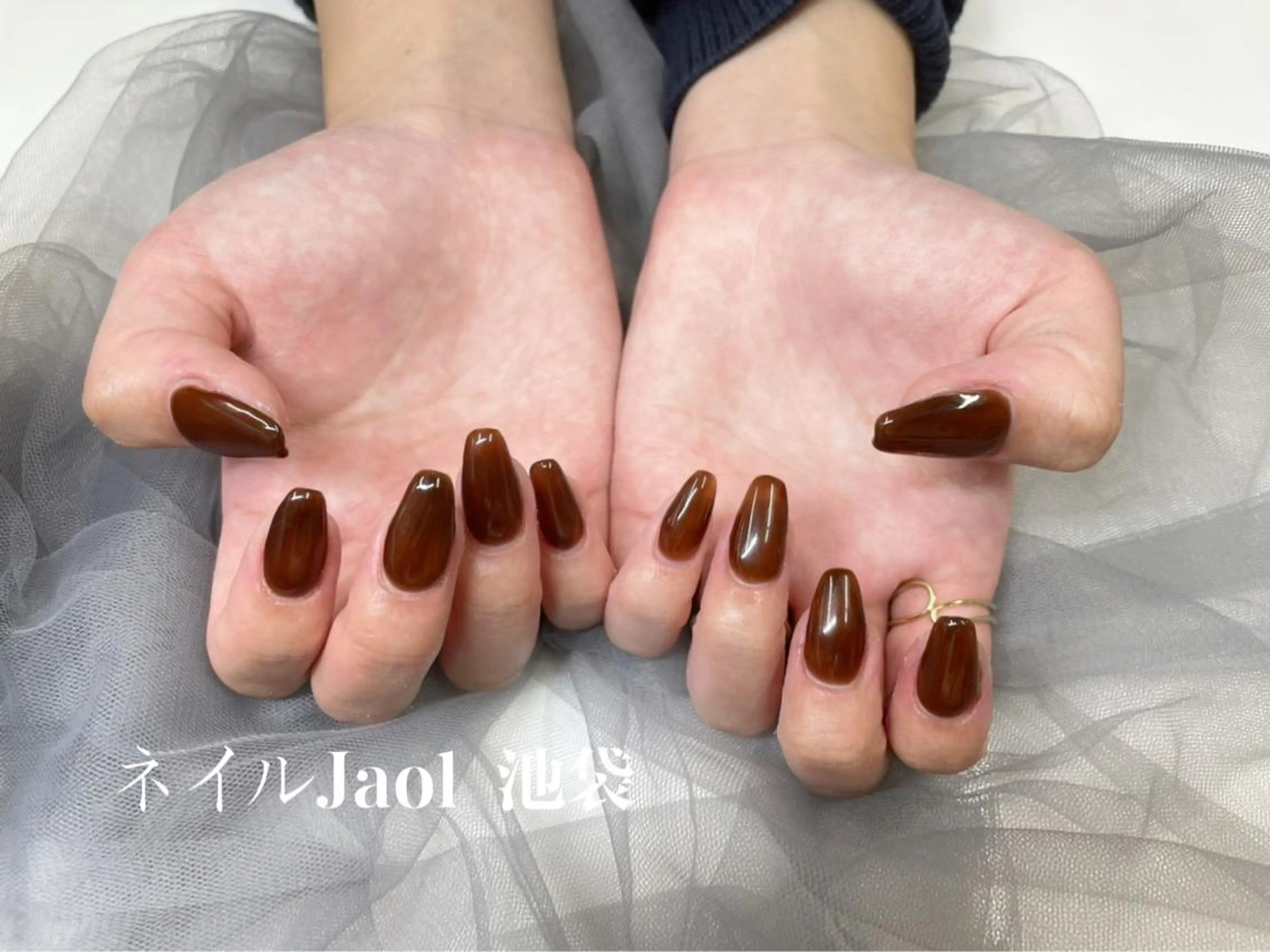 セミロング nail jaol池袋店所属・ネイルJaol 池袋のネイルデザイン