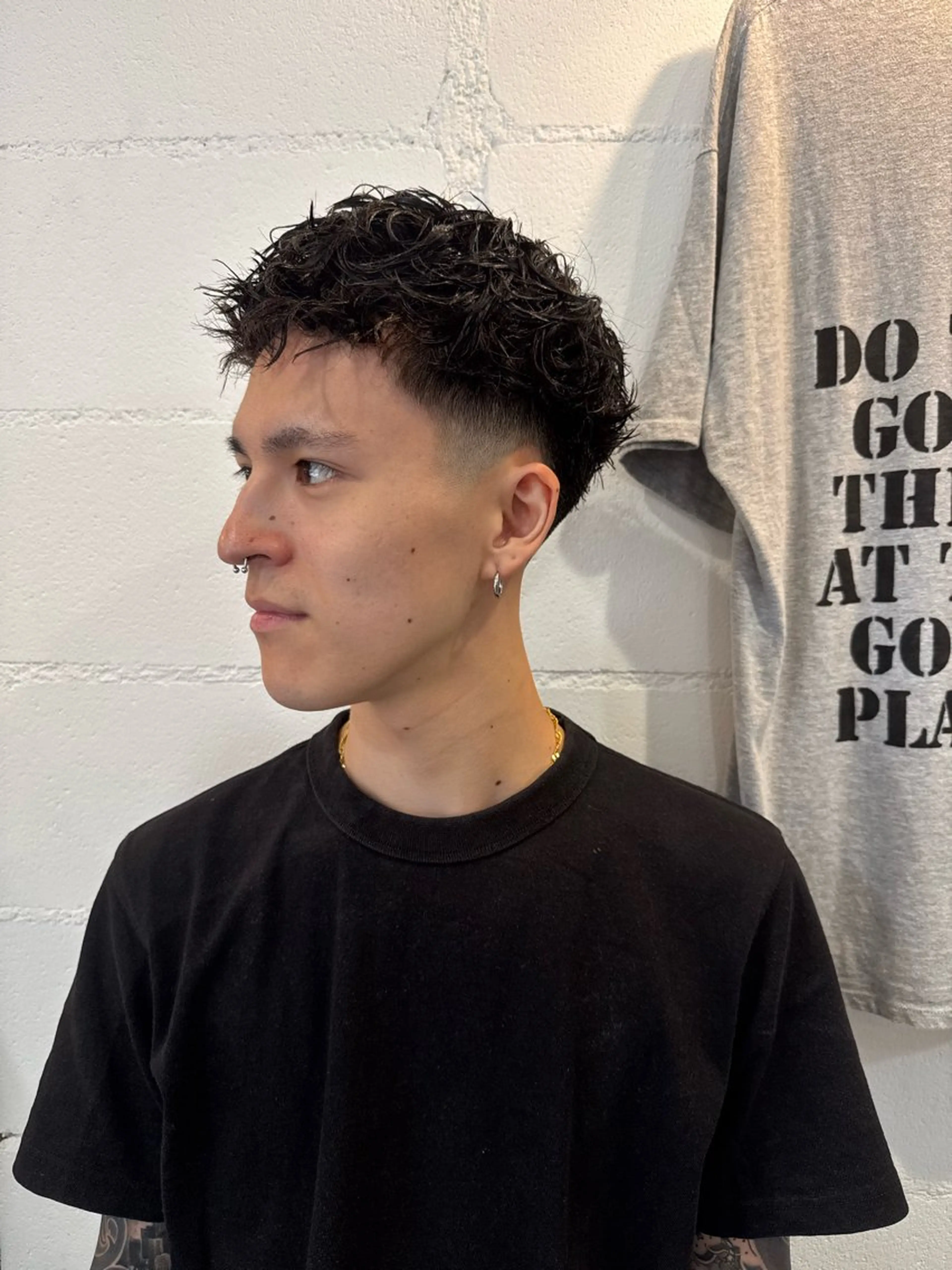 パーマ メンズ Goodplace&thing所属・堀 琉冴のヘアスタイル