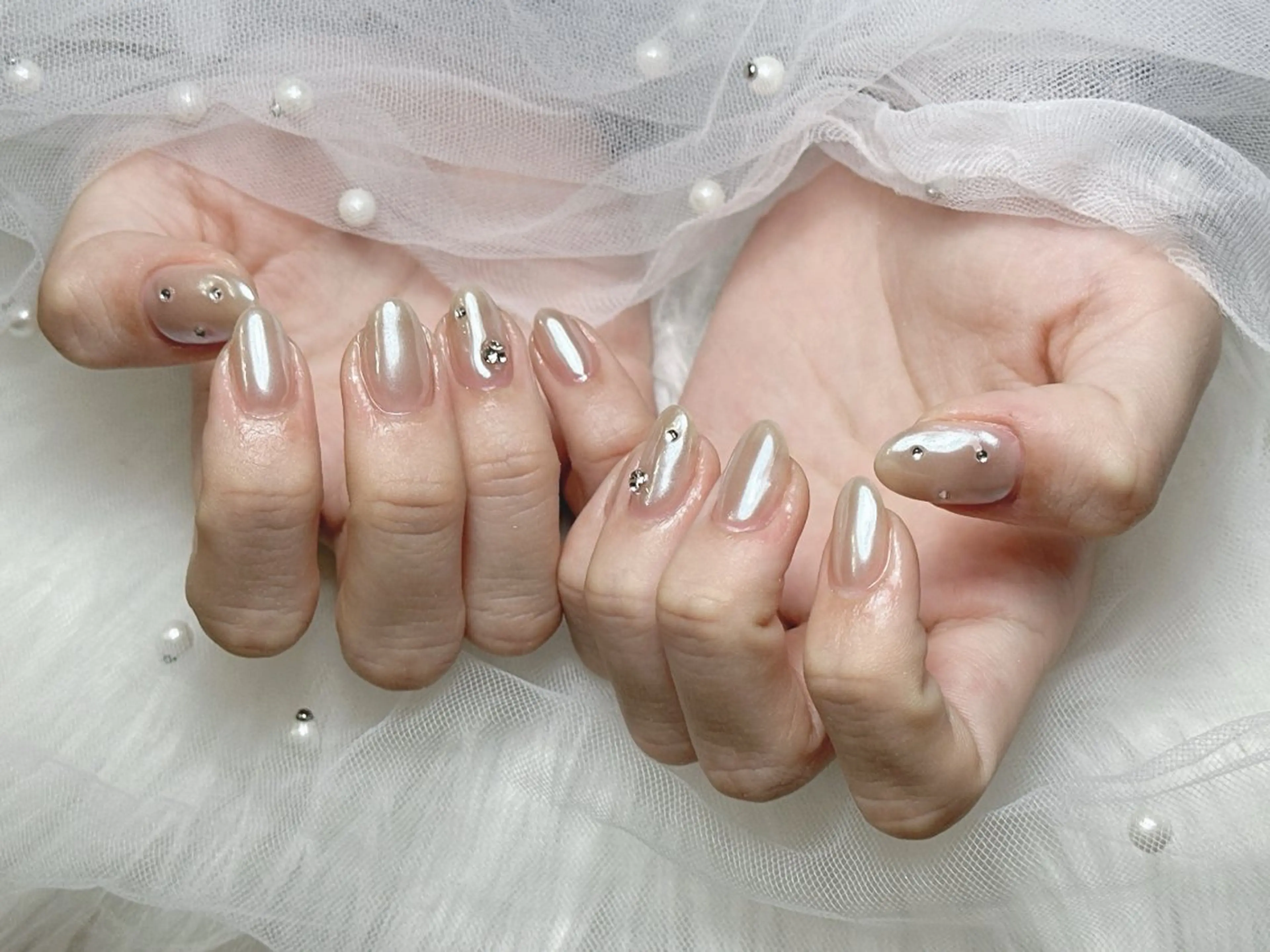 ネイル ハンドネイル 【Eclat ｴｸﾗ】nail＆beauty所属・Eclat〔ｴｸﾗ〕 MOEKA𝜗𝜚*のネイルデザイン