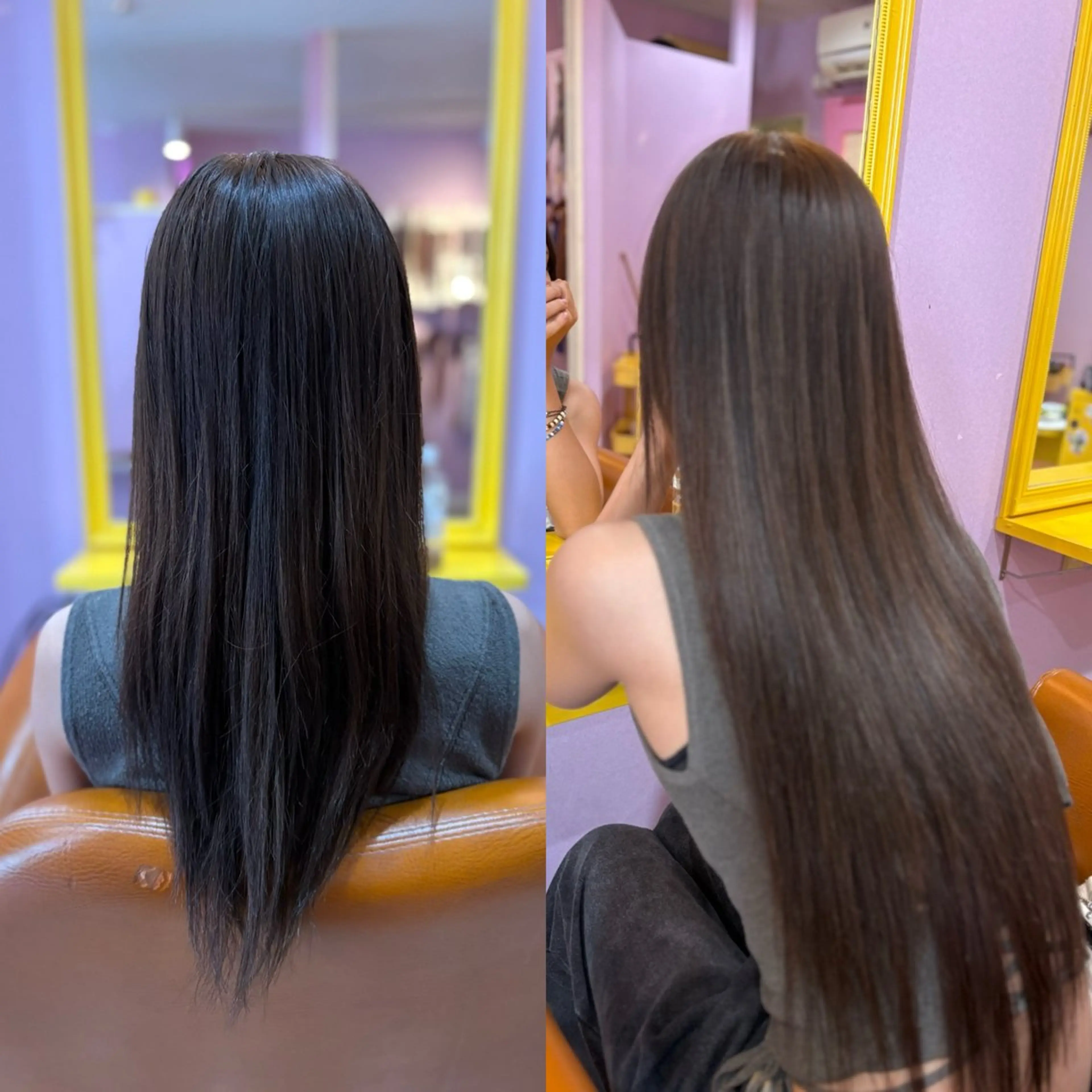 ロング エクステ チビ編み込みエクステ どぅ〜す/YUIのヘアスタイル