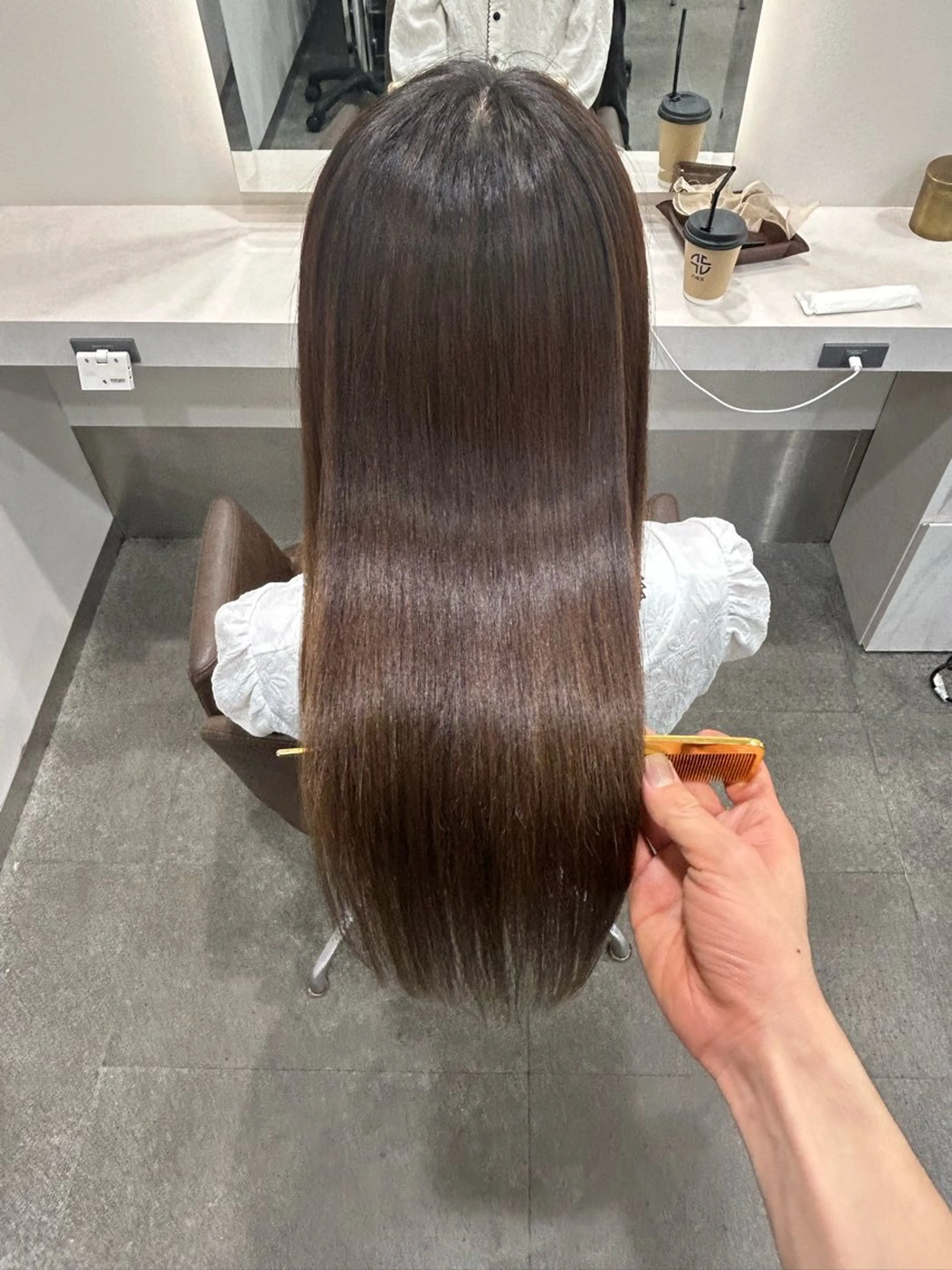 ミディアム 割れ癖も直す髪質改善 美容師✨みやたのヘアスタイル