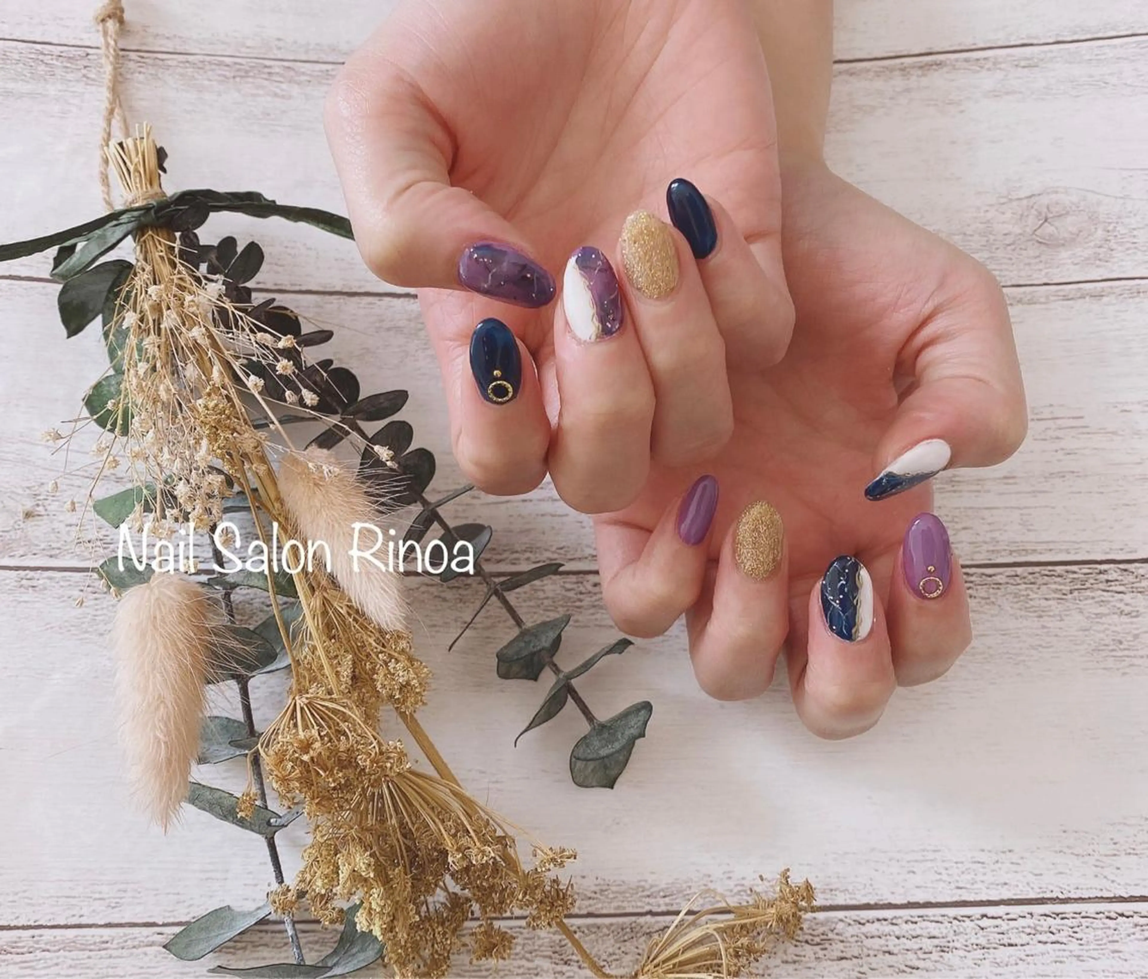 ネイル Nail Salon Rinoaのネイルデザイン