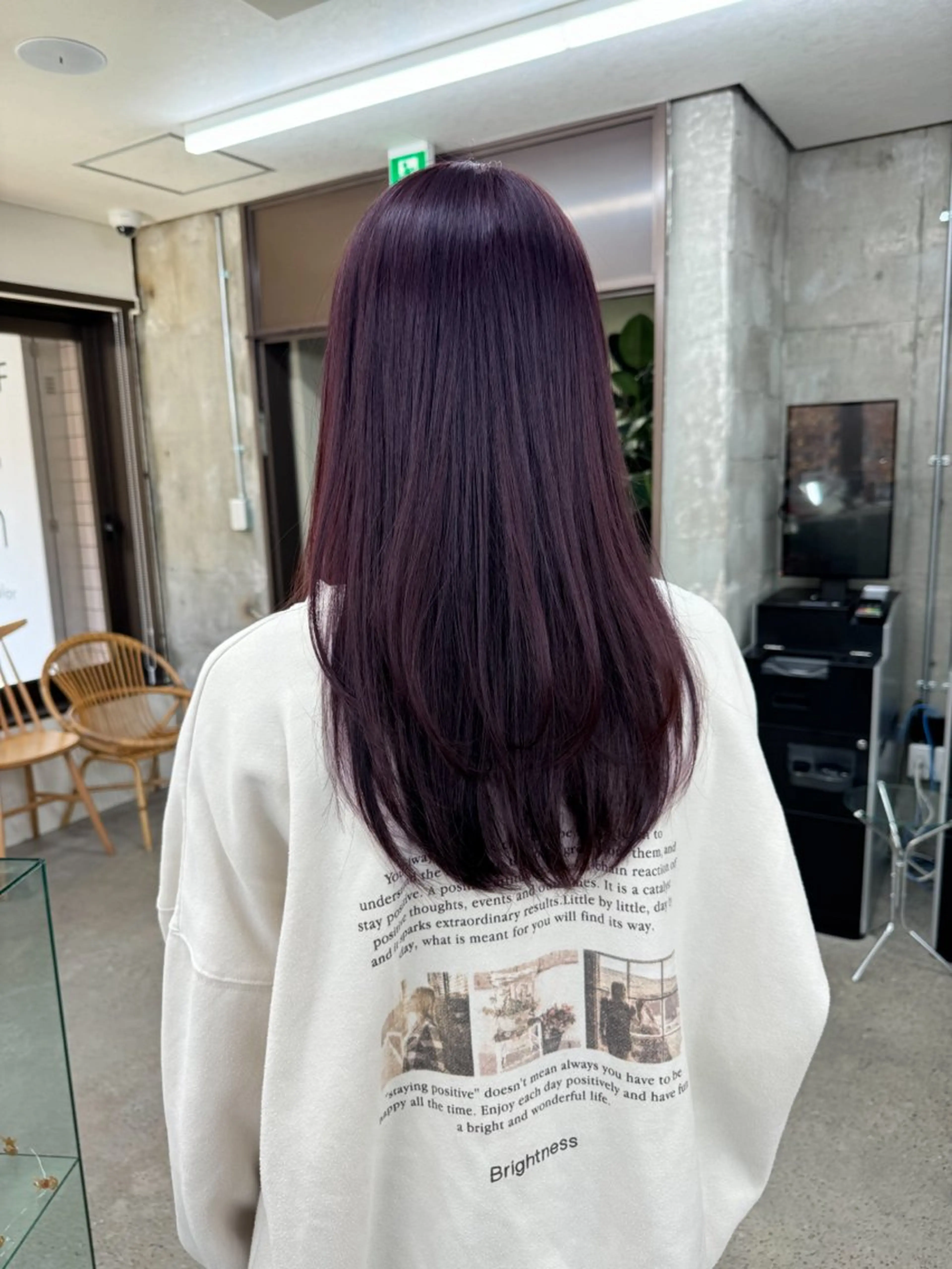 ミディアム カラー 艶髪／レイヤー／ 透明感🎀／MARIのヘアスタイル