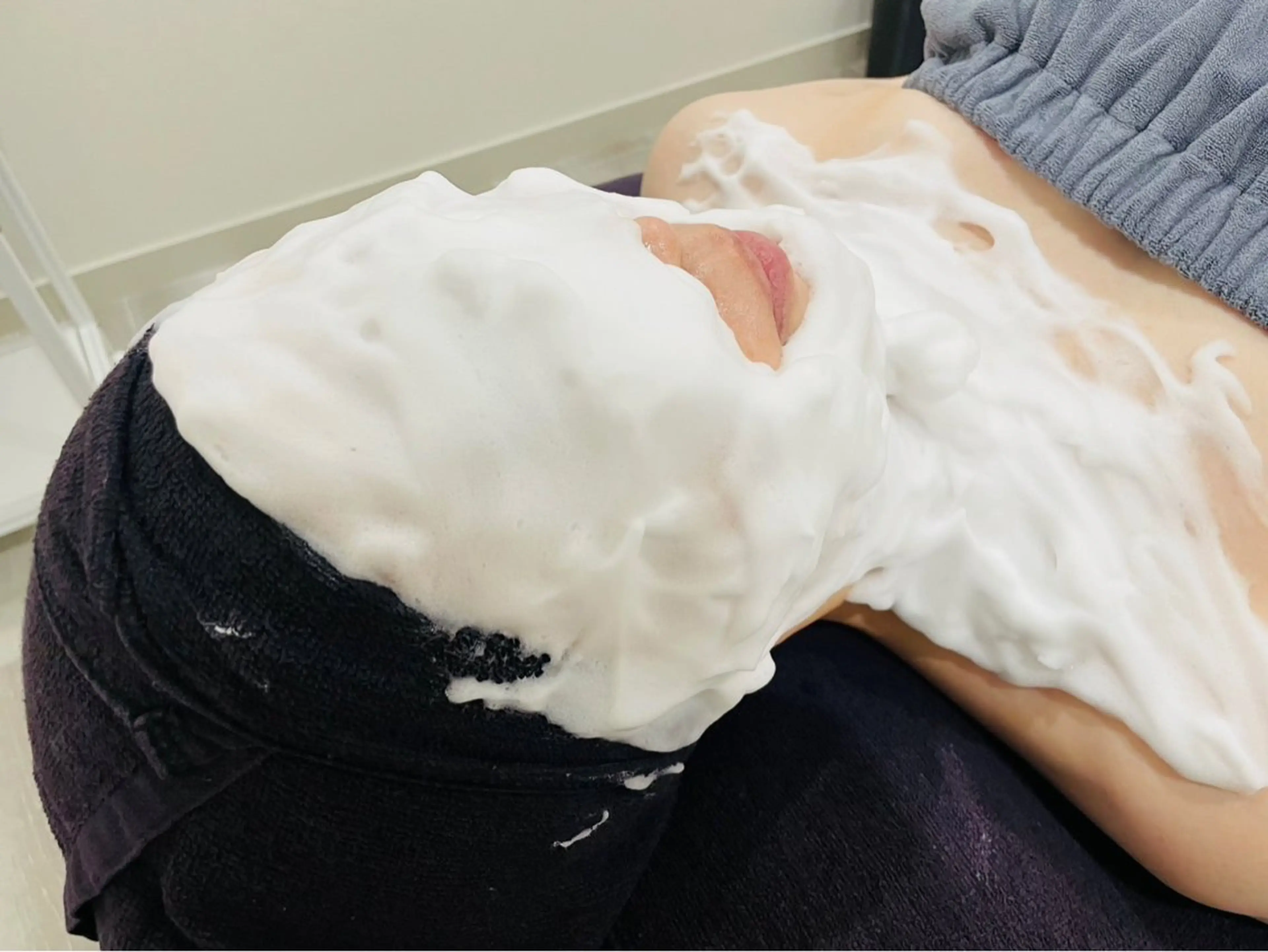 【ミニモ限定/平日10:00〜16:00】\透明感up⤴︎ザラつきoff/モコモコ泡に包まれる🫧リラックスフェイシャルの写真