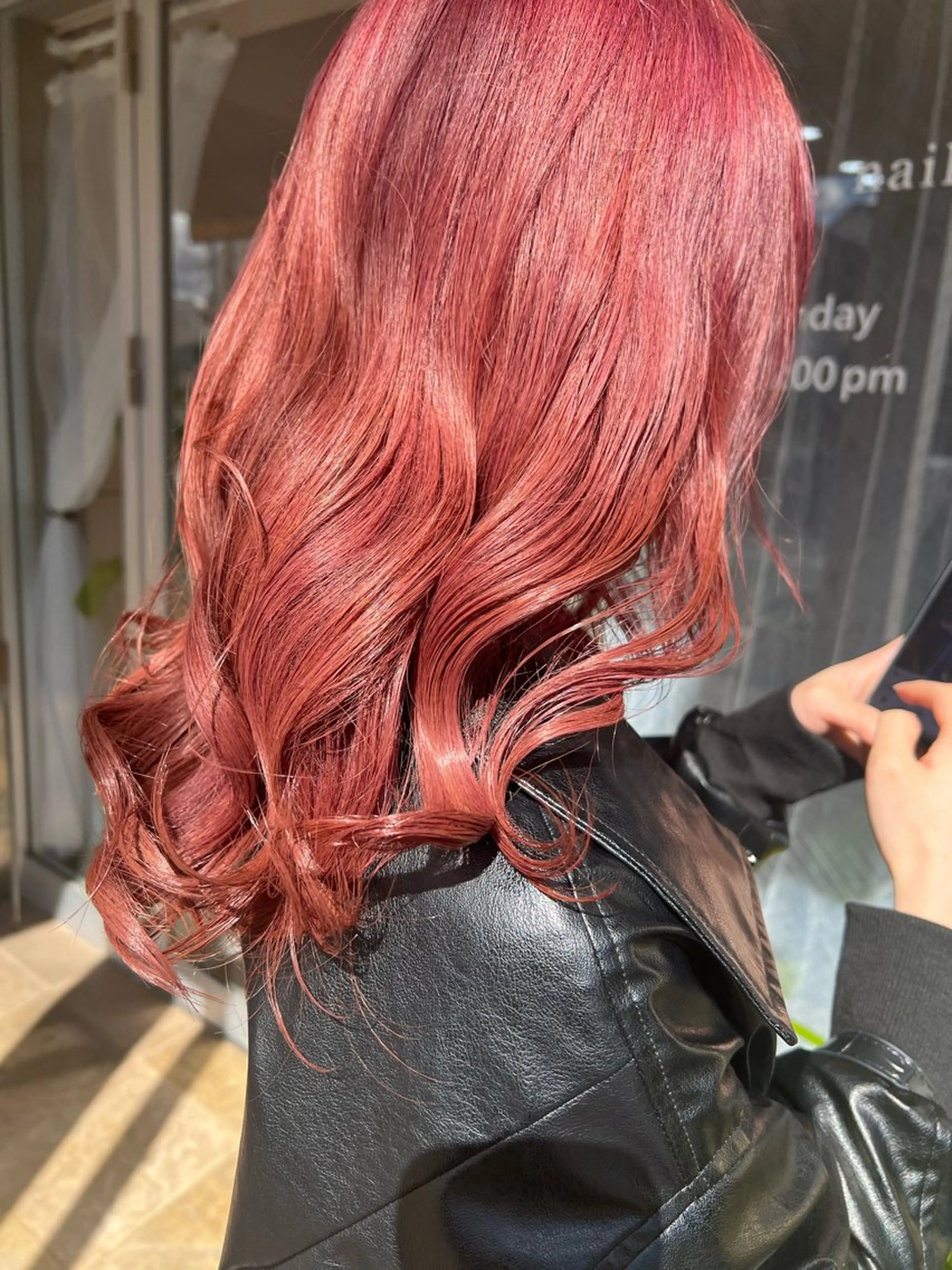 ロング カラー ヘアカラー mille automneのマツエク・マツパデザイン