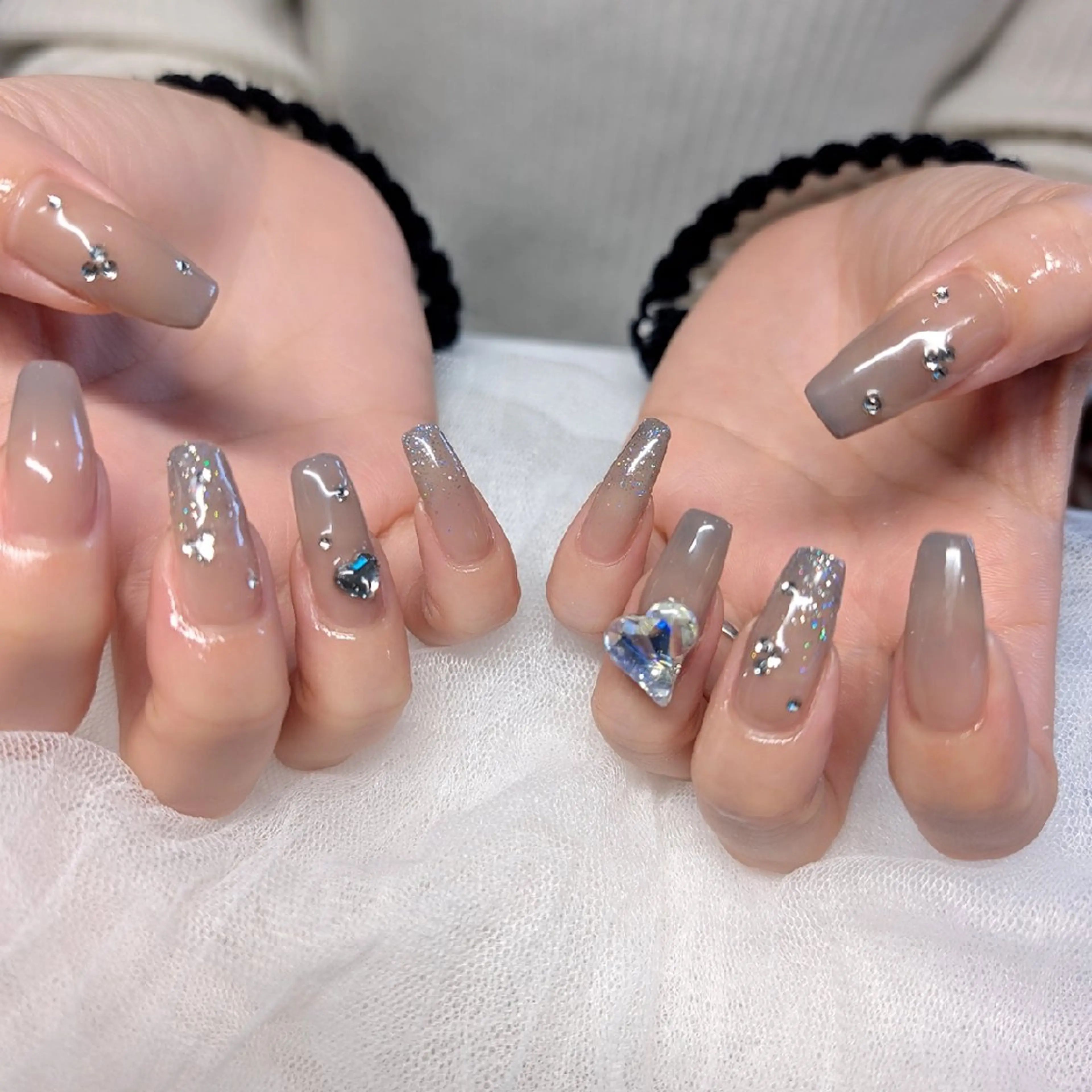 カラー グラデーションカラー 8andyu nail♡のネイルデザイン