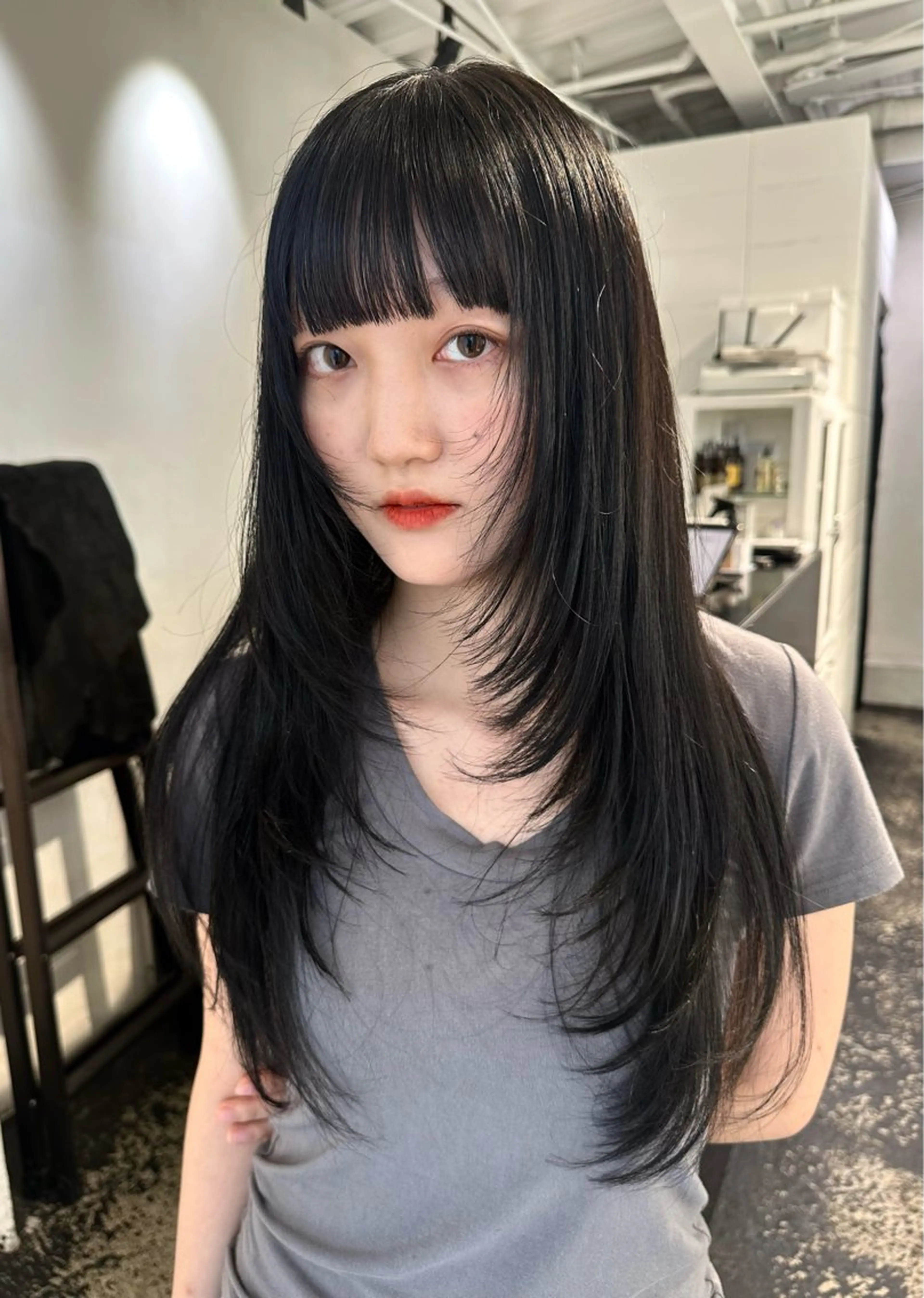 ロング カラー カット ヘアカラー レイヤーカット/艶髪 ✨💭KIRARIのヘアスタイル