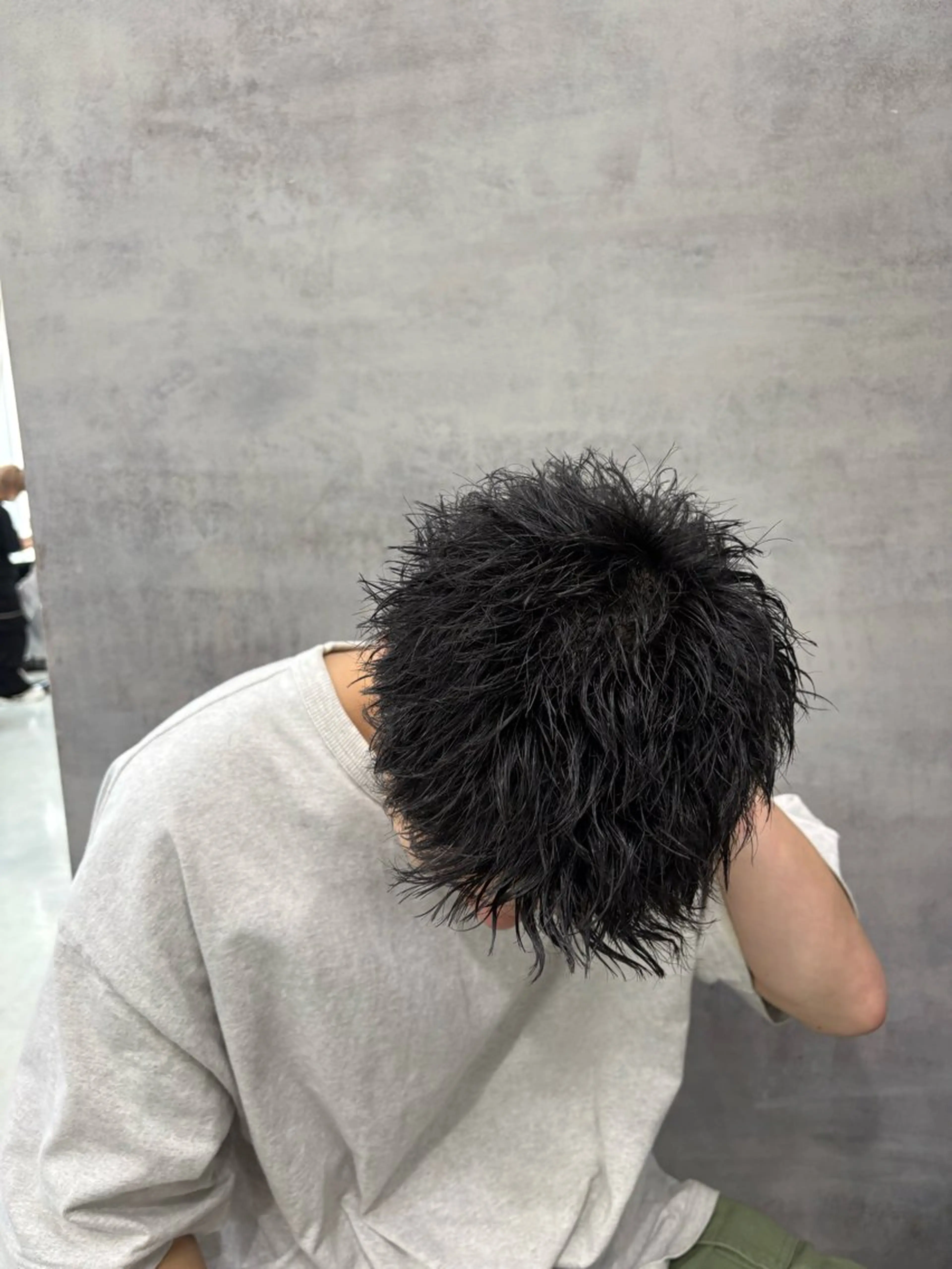 ショート パーマ メンズ Aguhair dolce所属・すぐ予約可能⭕️ さかもとゆうきのヘアスタイル