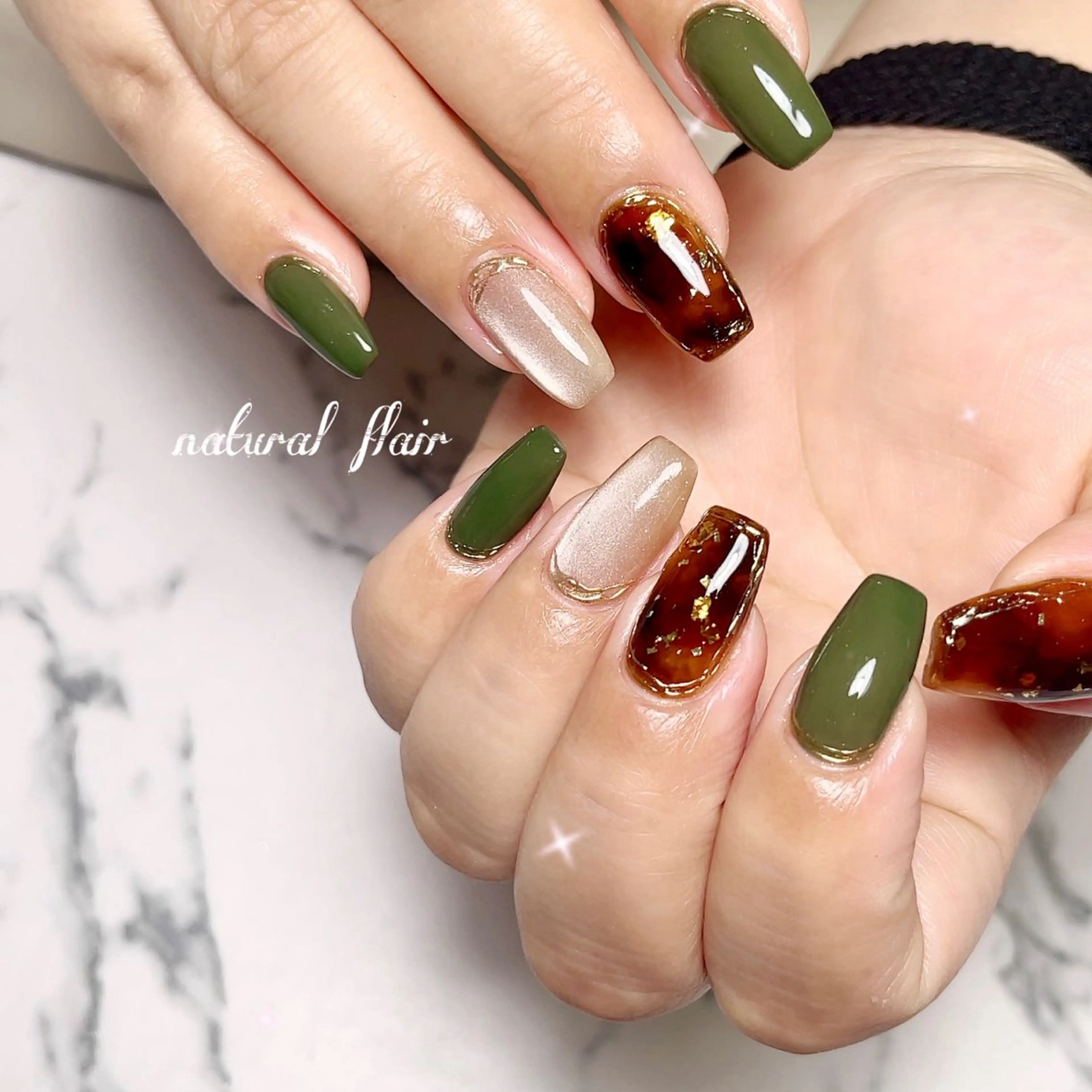 ネイル natural flairのネイルデザイン