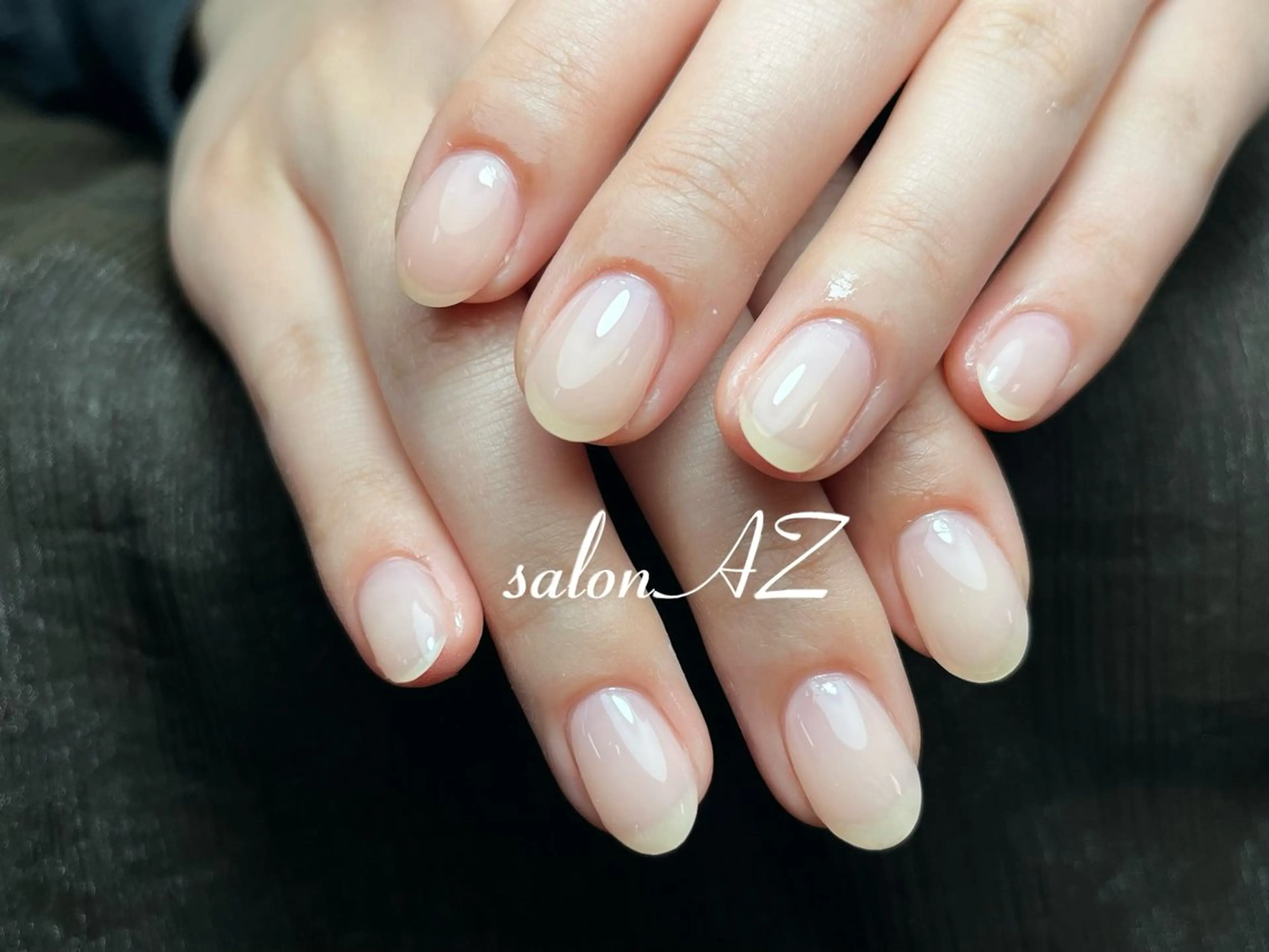 ネイル 長さ出し フットネイル フレンチネイル マグネットネイル ニュアンスネイル salon AZのネイルデザイン