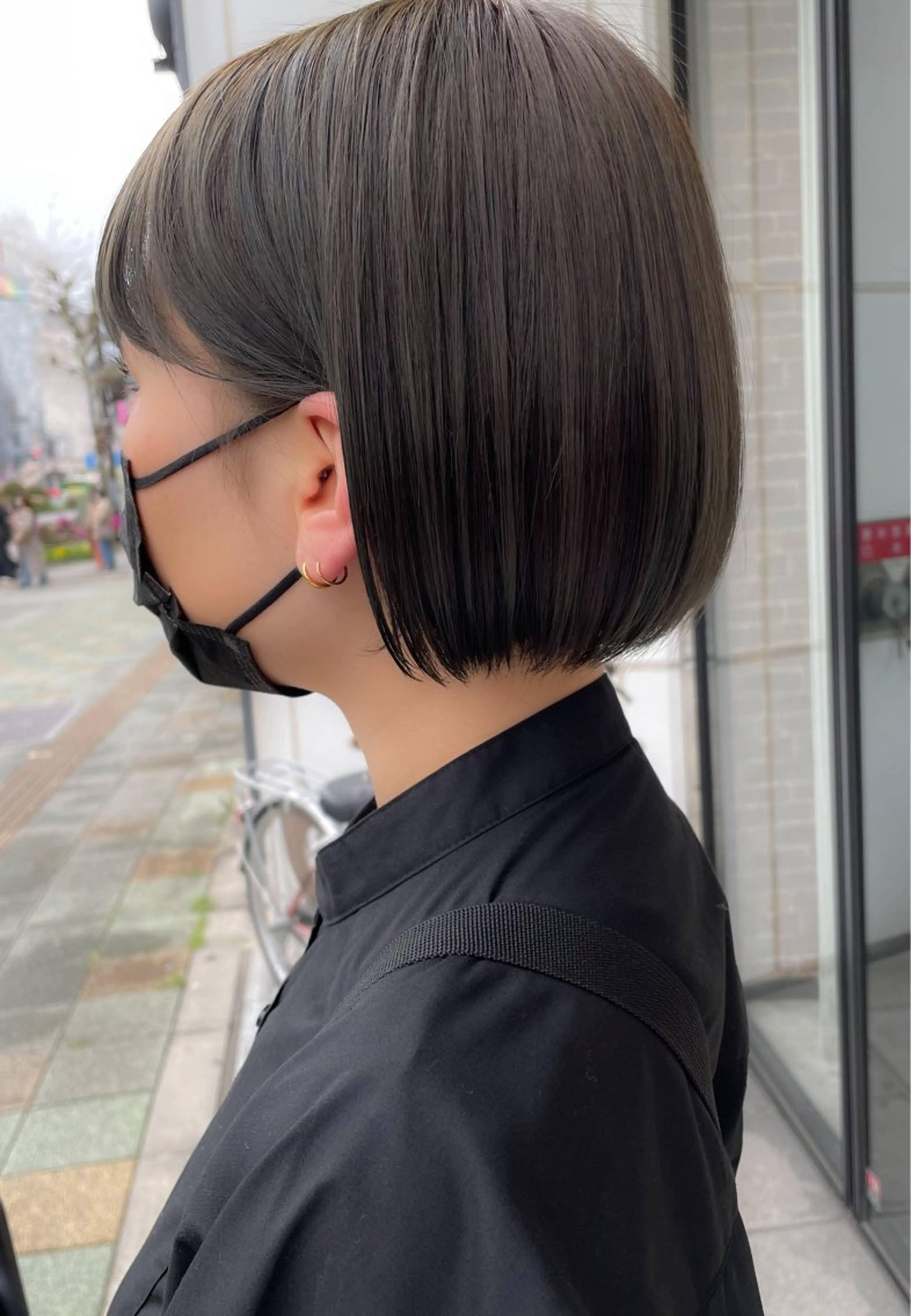 ショート ボブ magne所属・イワミ ナリサトのヘアスタイル