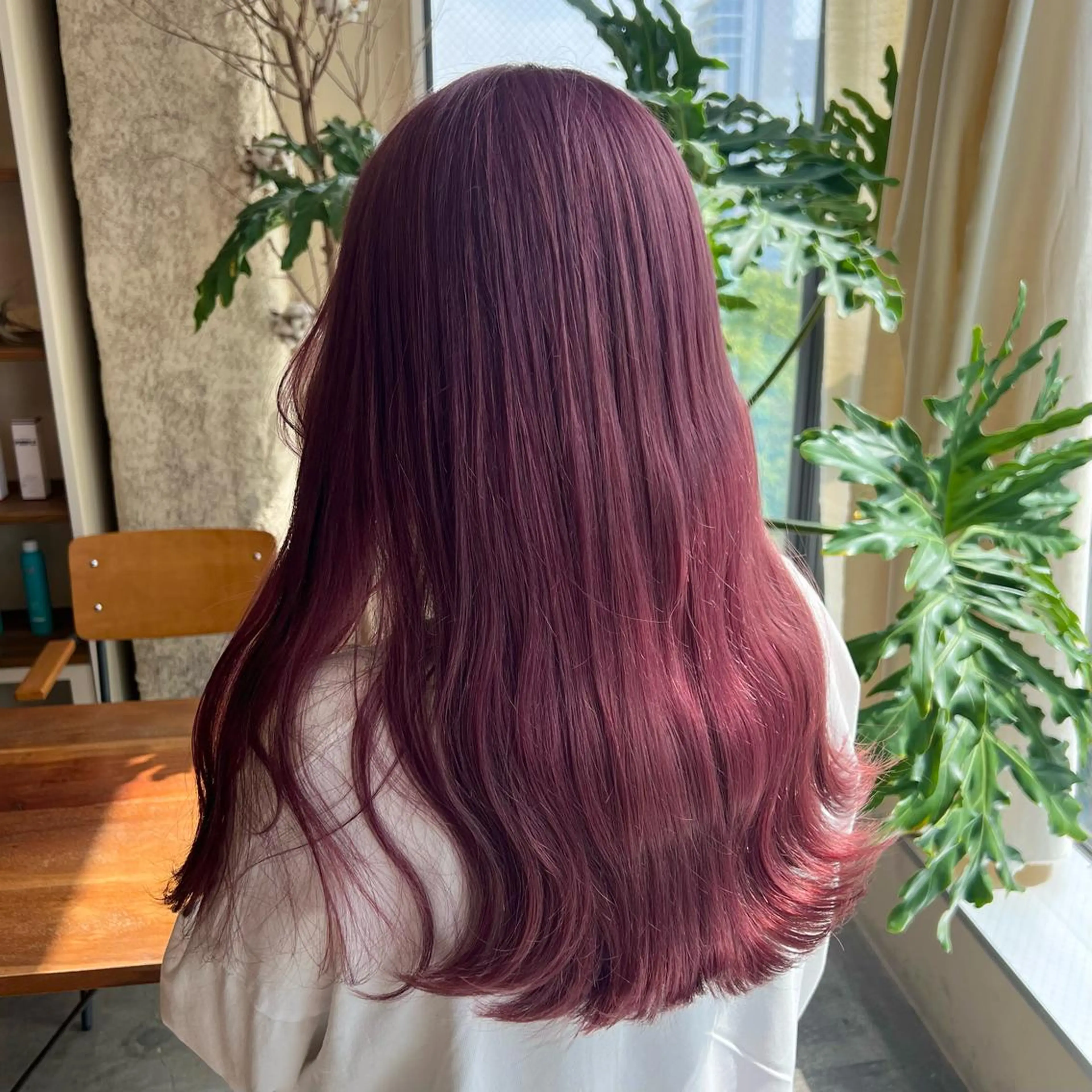 ロング カラー ピンクカラー Rino kanayama所属・Rino 金山 ／ 宮澤 萌のヘアスタイル