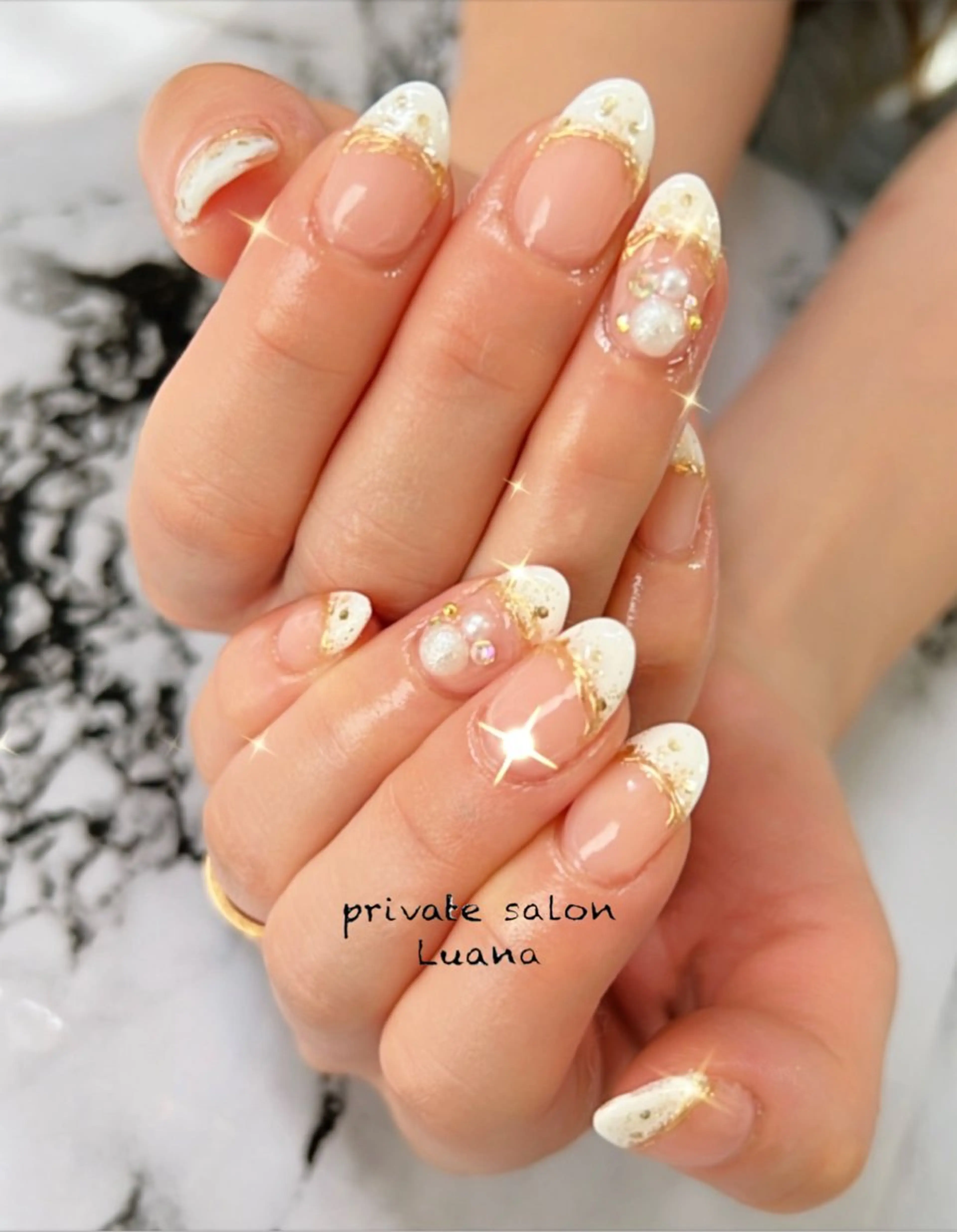 ネイル ハンドネイル 自宅ネイルサロン ルアナのネイルデザイン