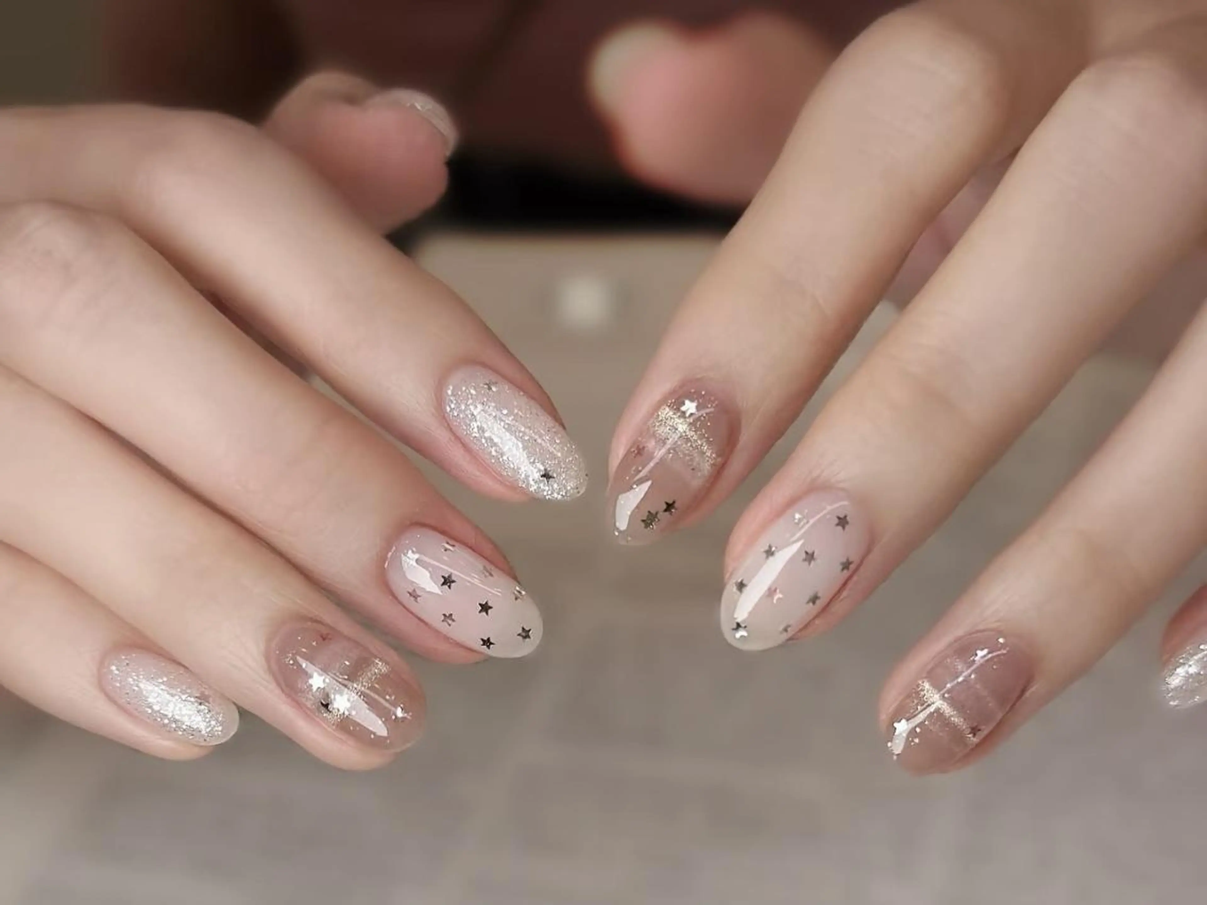 【長さ出し】持ち込みデザイン120分(パーツ付け放題) ¥12880→¥8980　オフ有り＋30分の写真