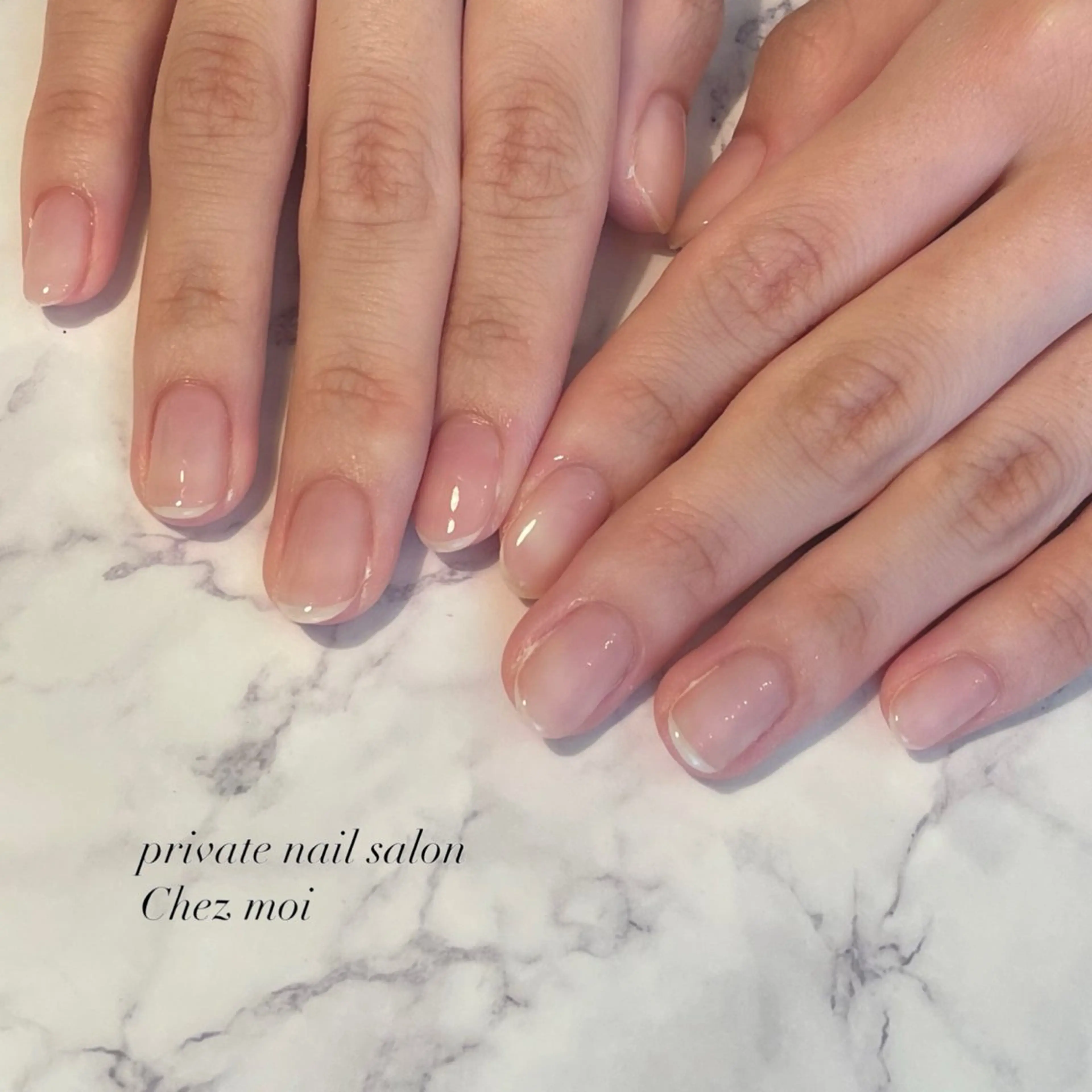 ネイル クリアネイル KOMINE TOMOKOのネイルデザイン