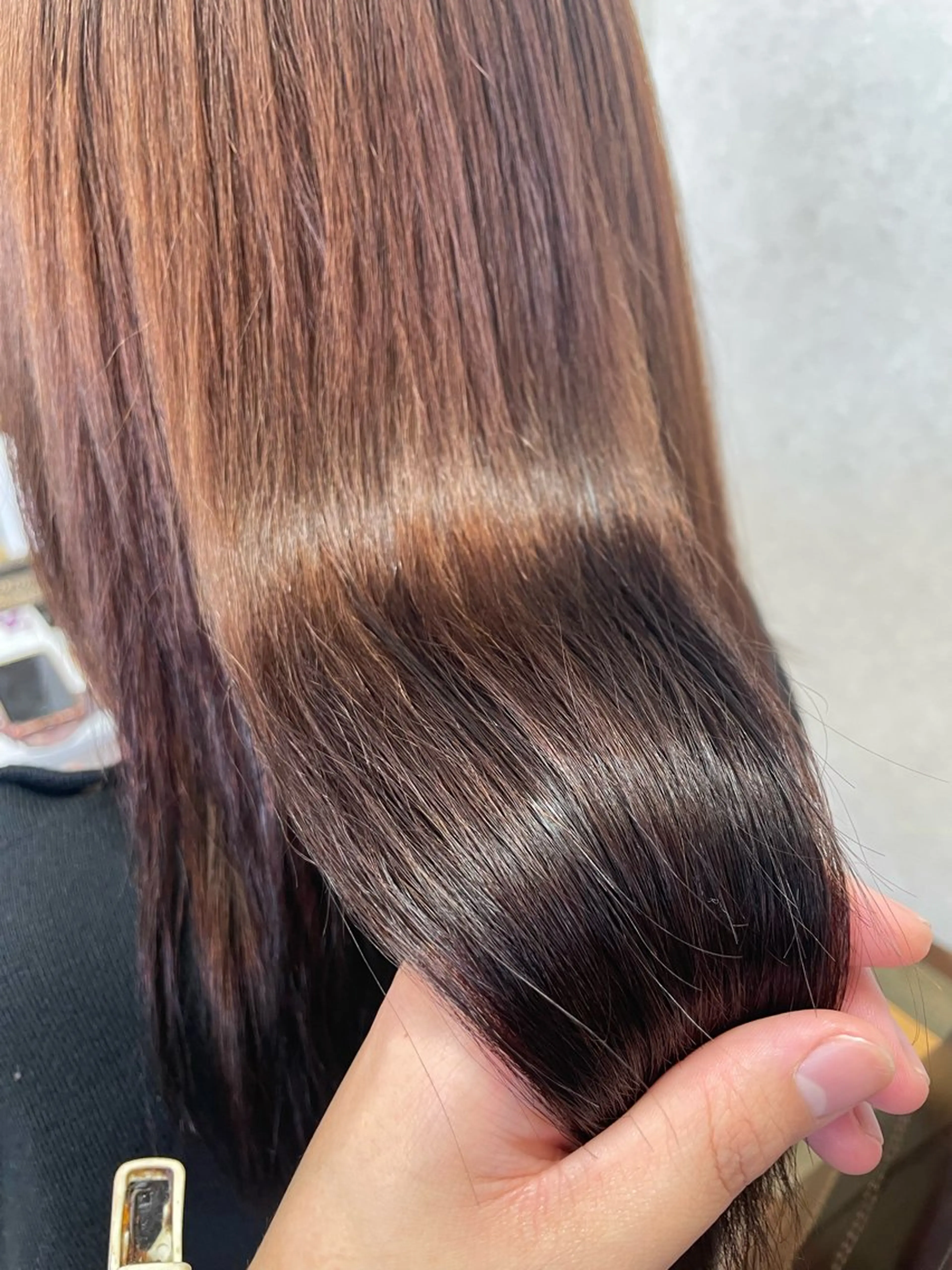 セミロング パーマ 縮毛矯正 カット 縮毛矯正 Blanc blanc所属・三川 啓英 / Blancblancのヘアスタイル