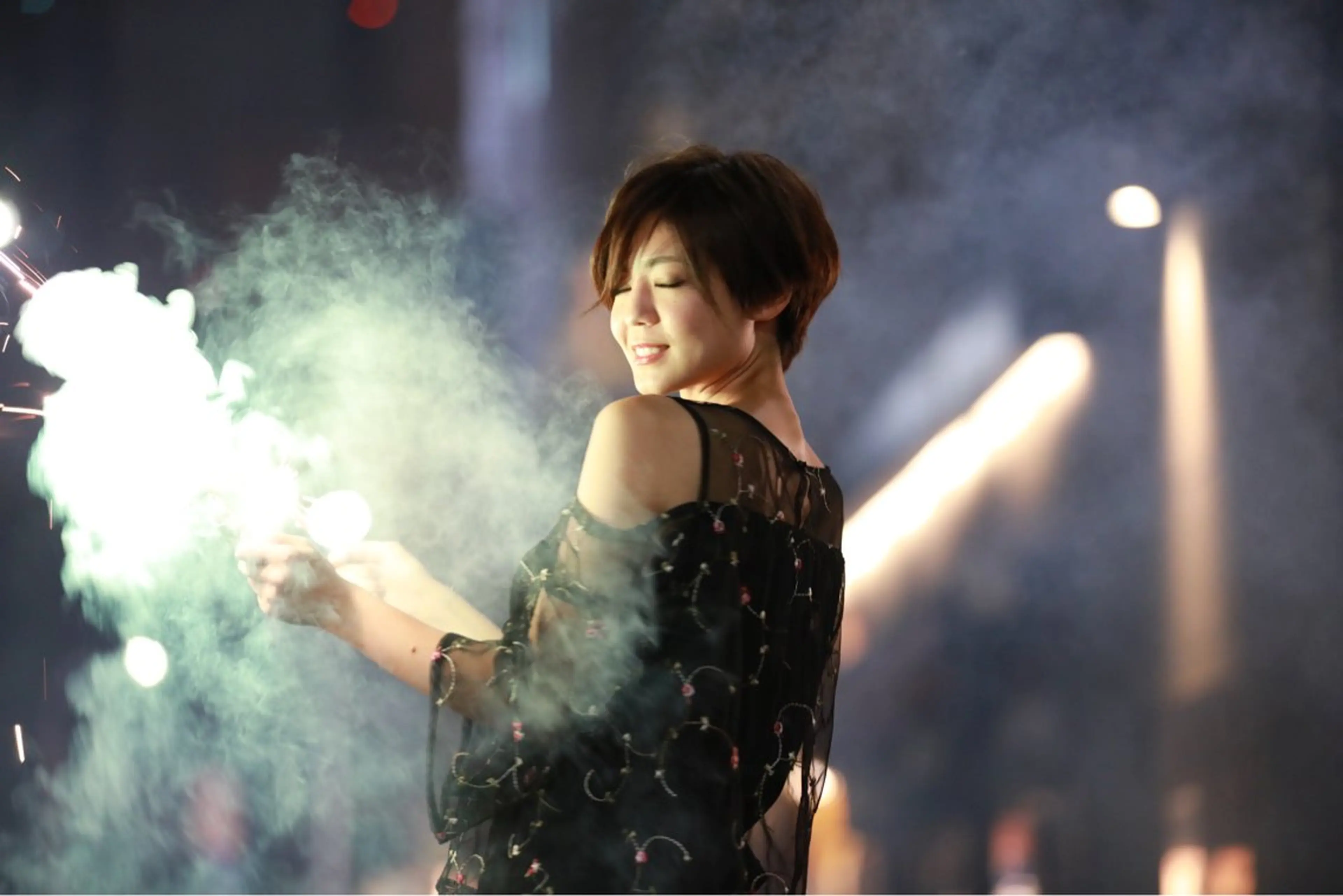 ミディアム ハイライト 髪質改善 小顔カット Endearing 銀座/レイヤーカットのヘアスタイル