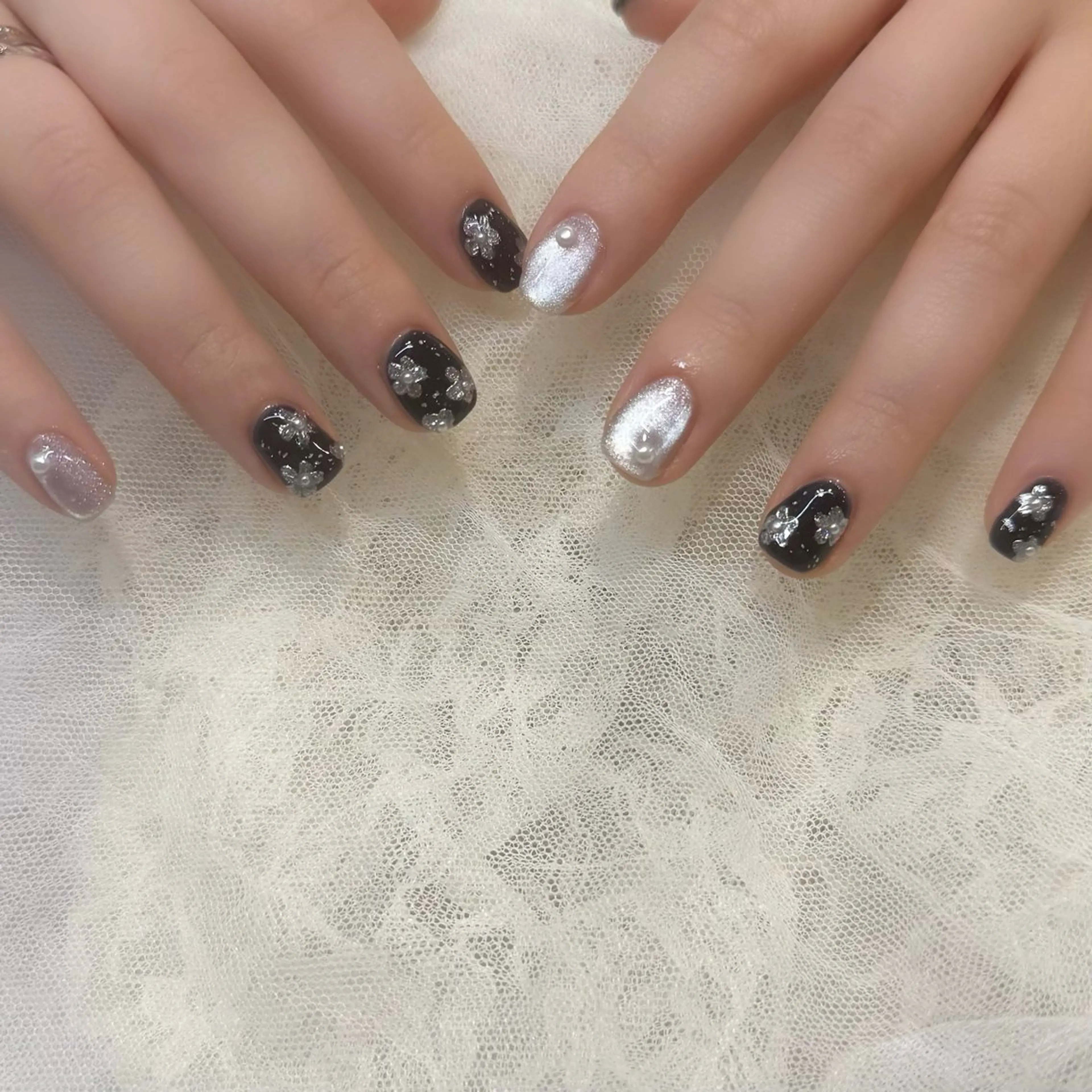 ネイル ハンドネイル 新井 ひなののネイルデザイン