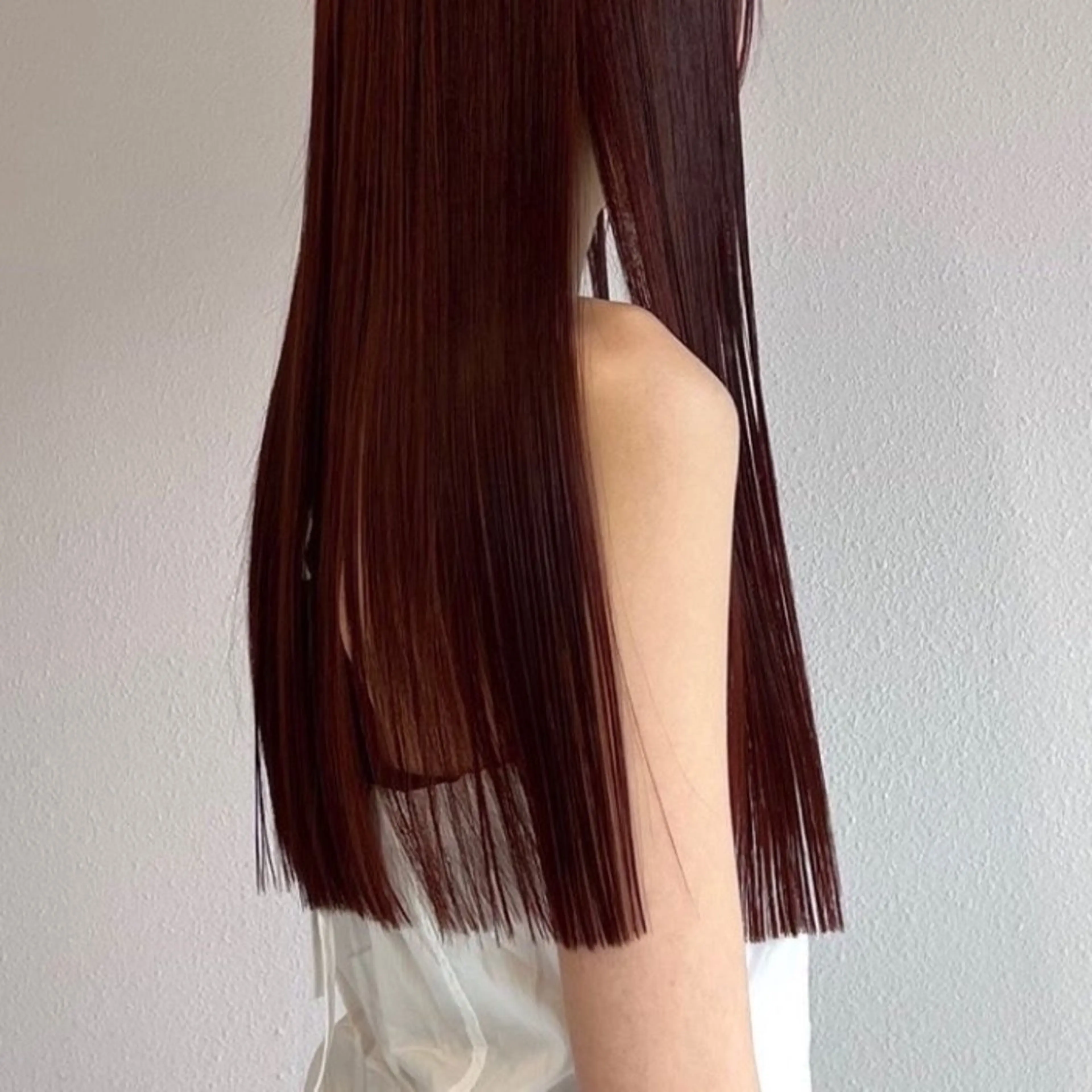 ロング カラー land所属・透明感カラー/レイヤ ー🌙Honokaのヘアスタイル