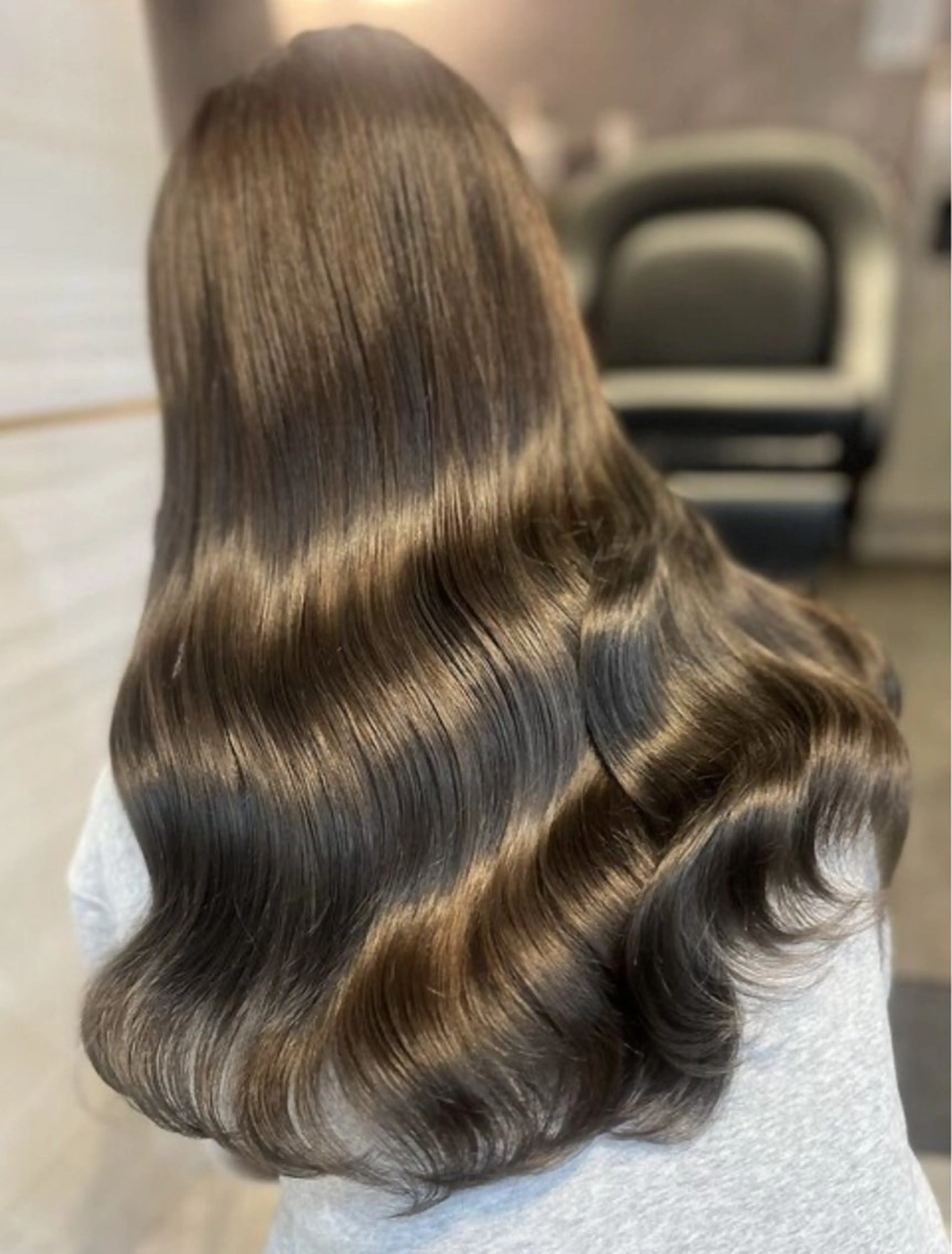 ロング 💘Kurea💘 艶髪/韓国/暗髪のヘアスタイル