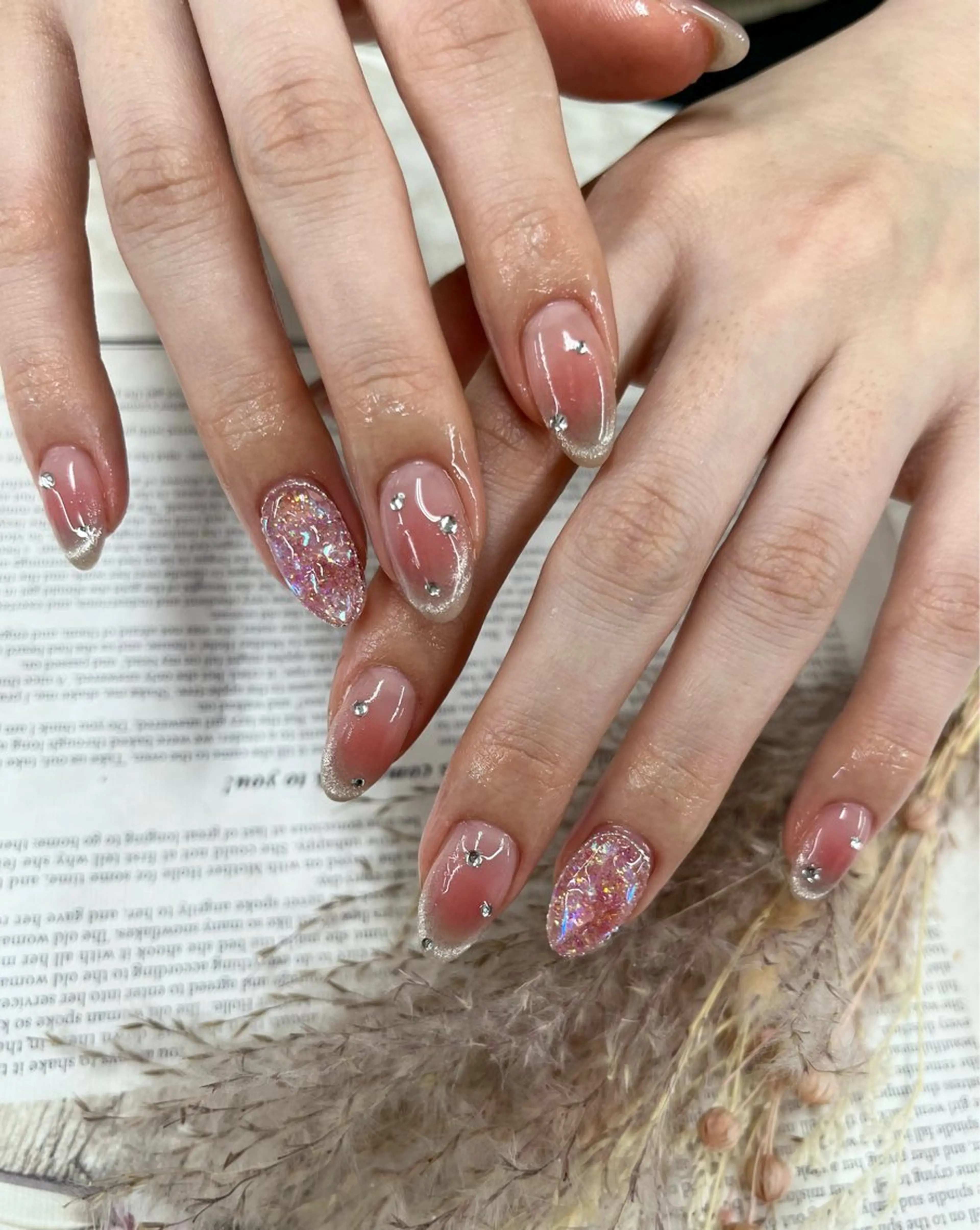 ネイル ストーンネイル ハンドネイル Basic町田本店 Suzunaのネイルデザイン