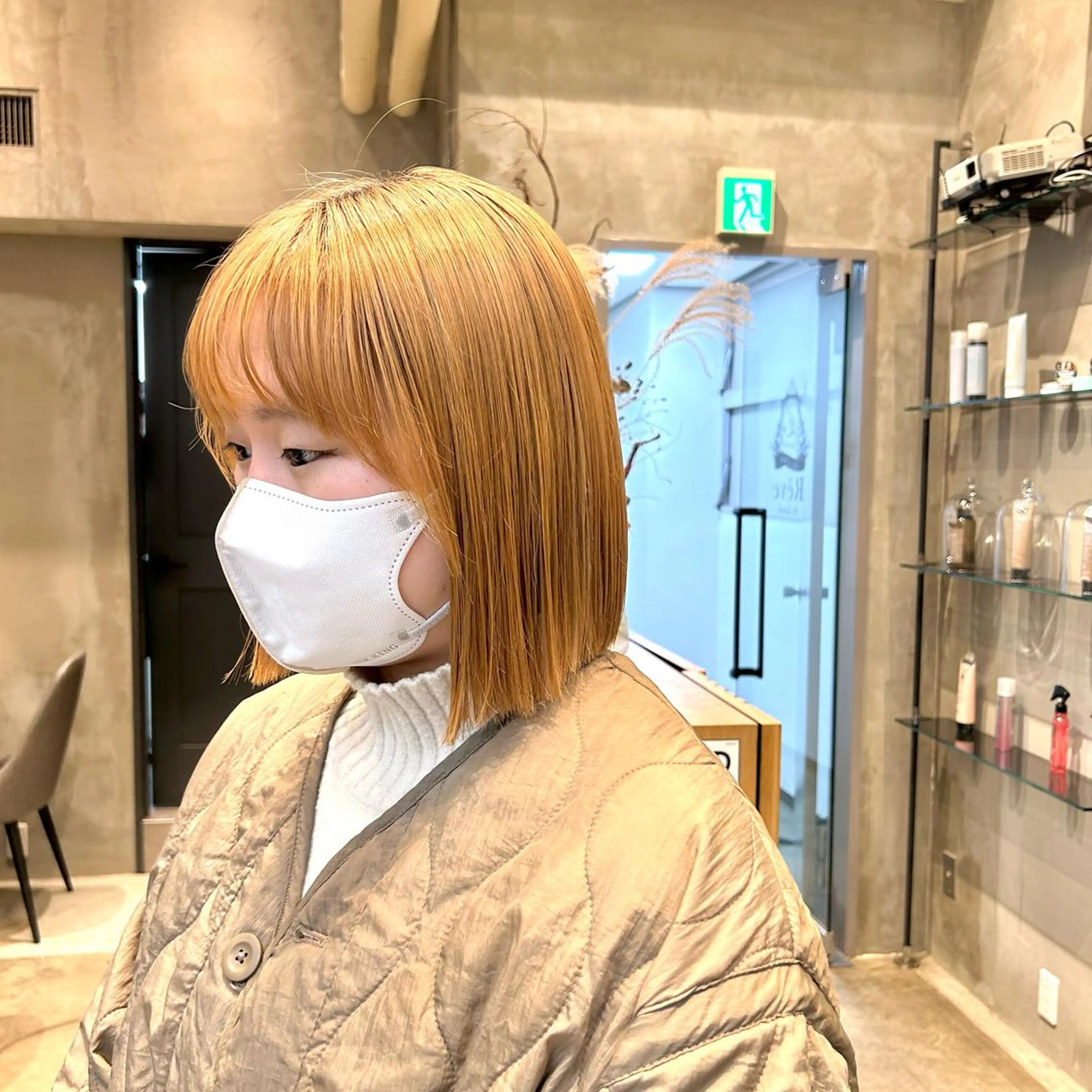 ショート 髪質改善 ANFINI所属・ボブ・レイヤー 田中 励也のヘアスタイル