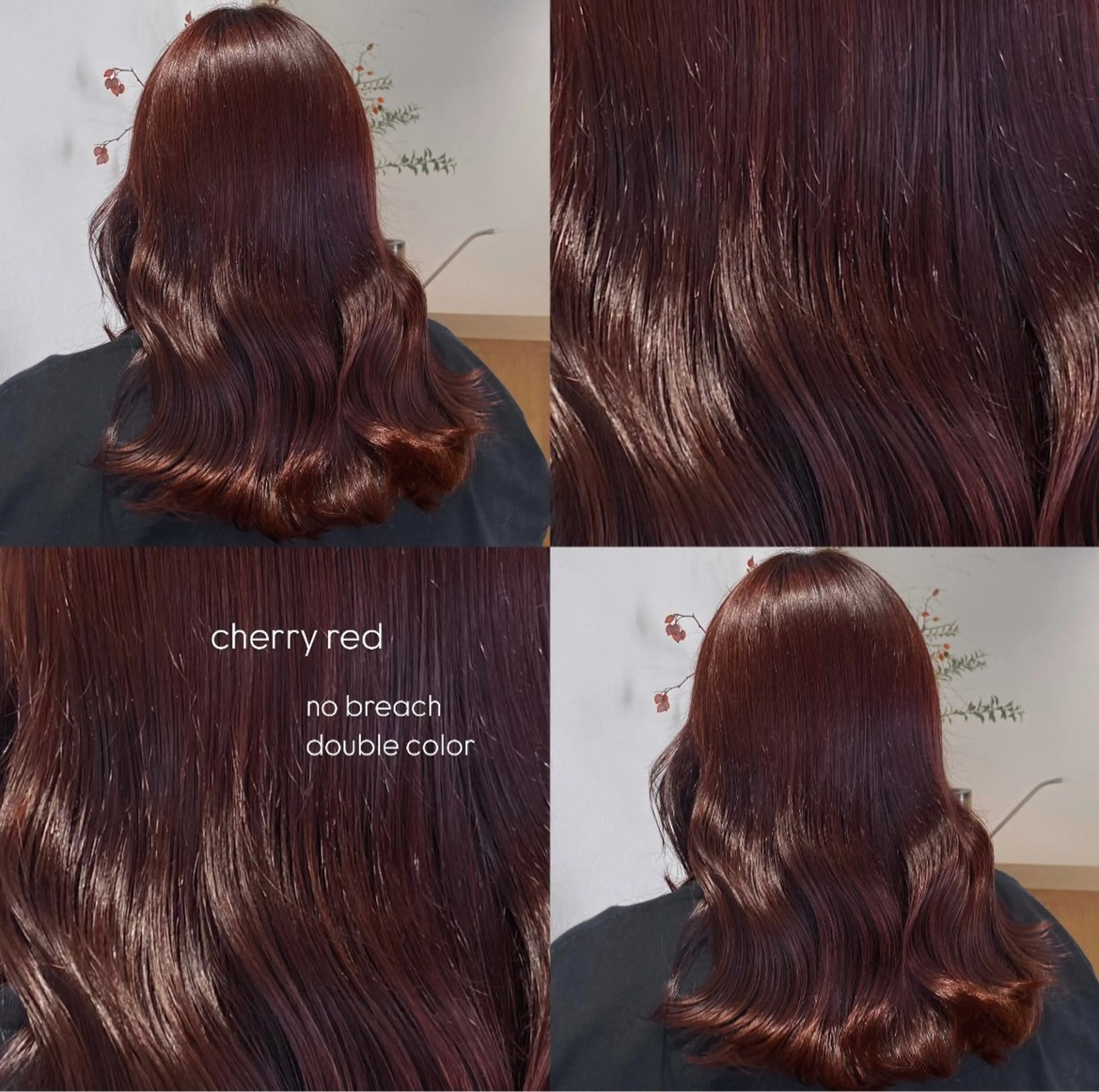 セミロング カラー 暖色カラー /ヘアアレンジ/花鈴のヘアスタイル