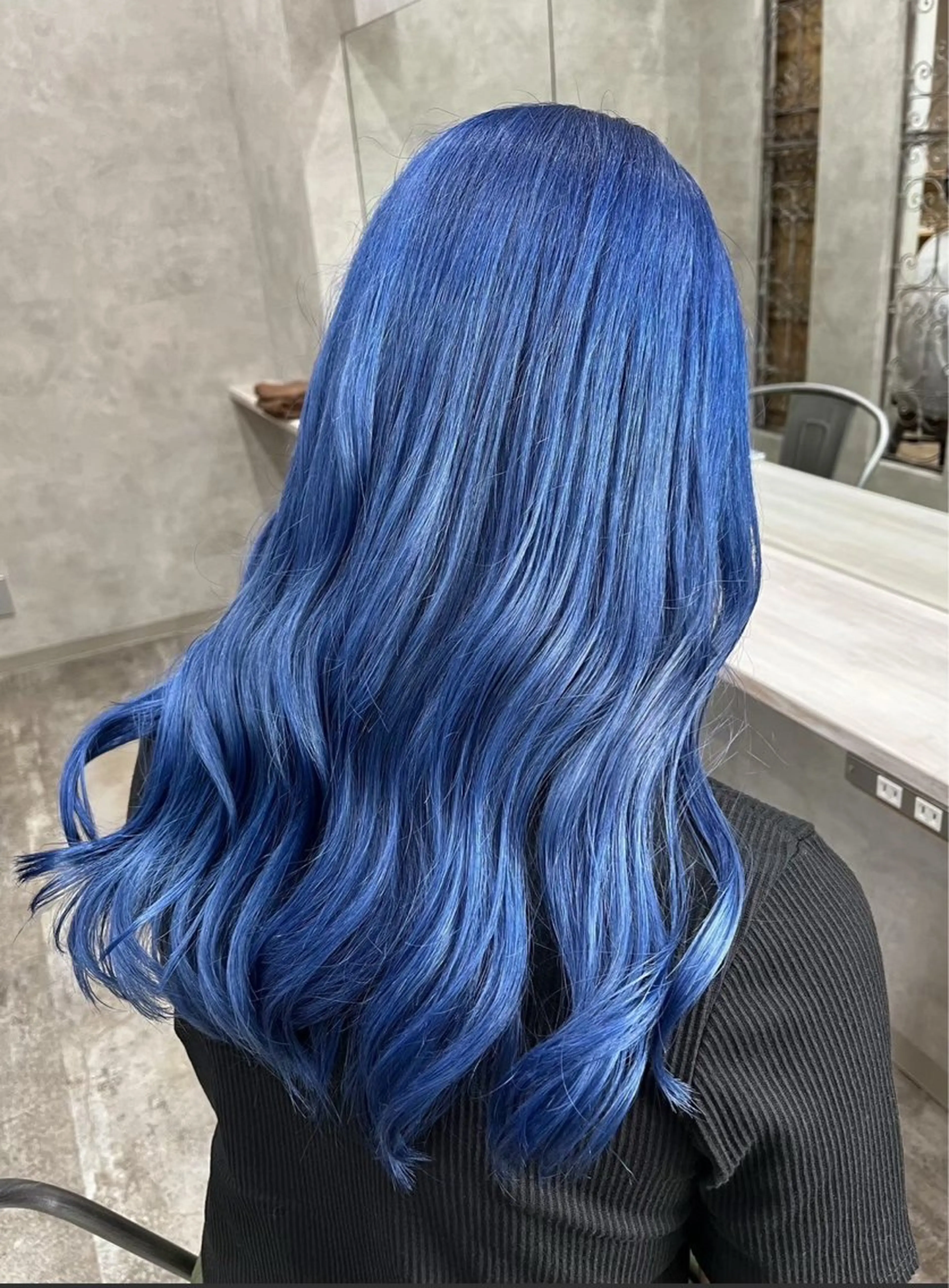 ロング 💙透明感カラー推し 🇰🇷ココロ🦋のヘアスタイル