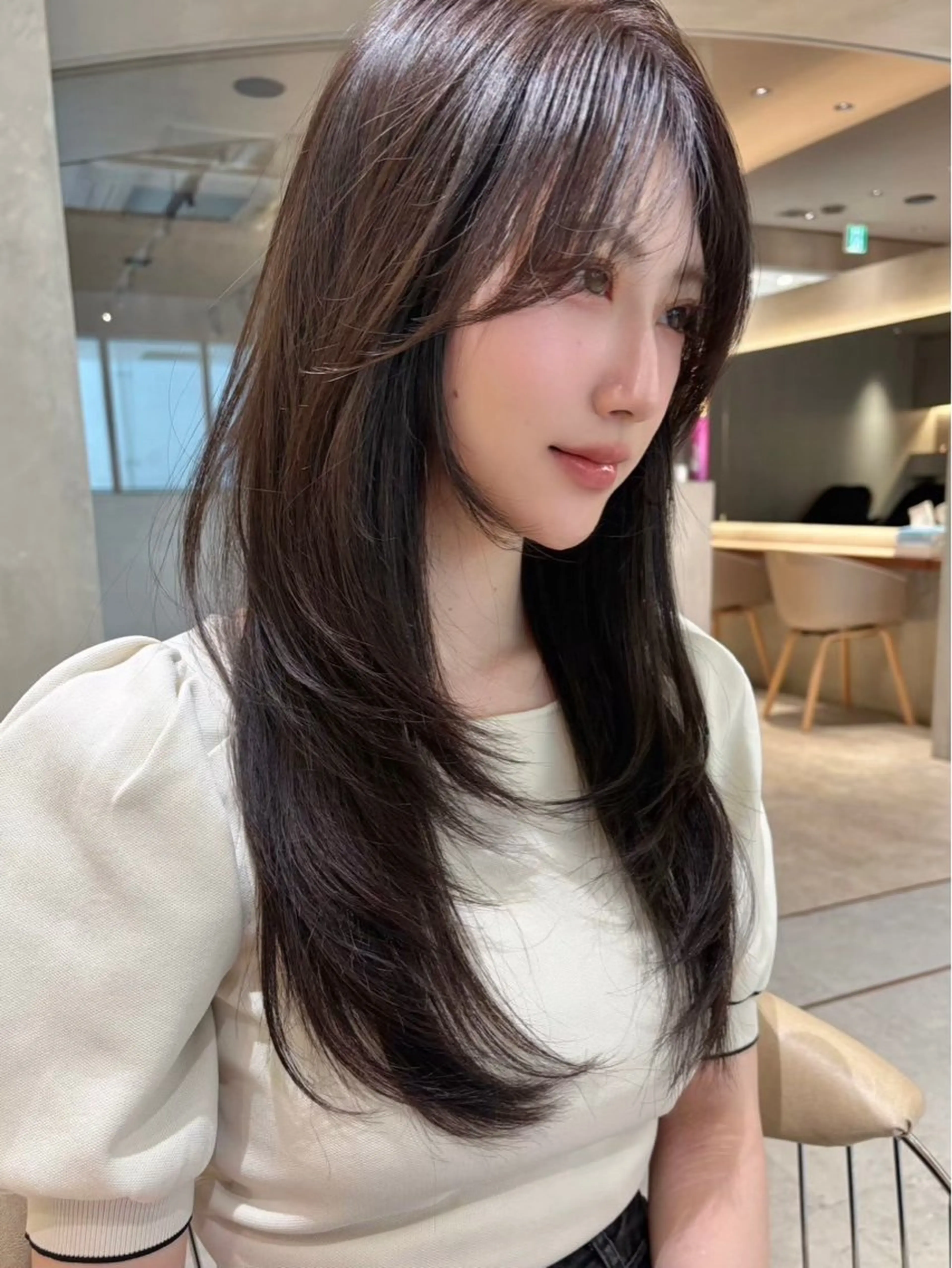 【❣️ヘアケア人気Ｎｏ．1❣️】似合わせカット➕艶カラー➕髪質改善TOKIO5stepTR❗️の写真