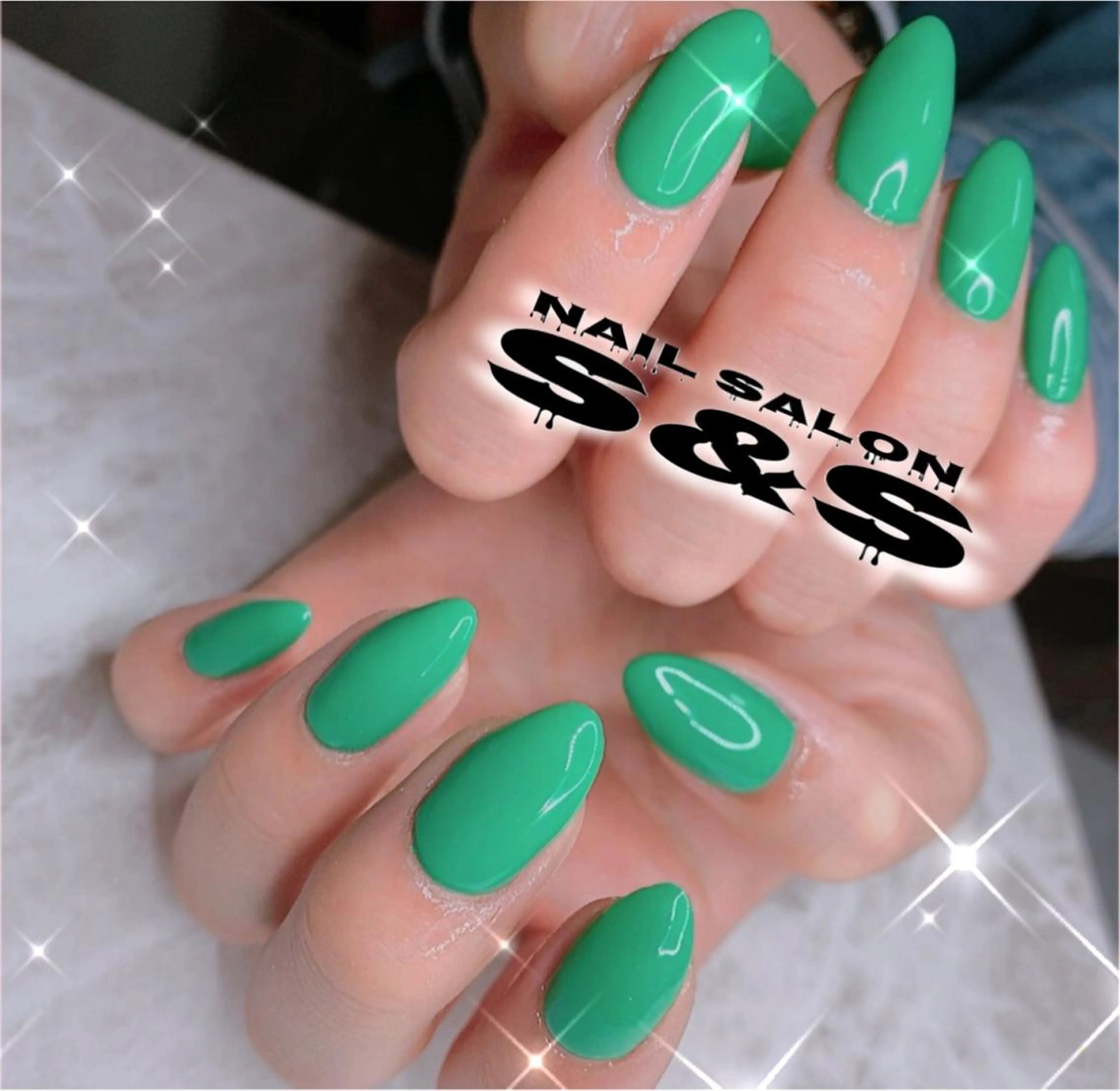 ネイル 長さ出し メンズネイル 持ち込み ワンカラーネイル スカルプネイル S&S 村田小百合のネイルデザイン