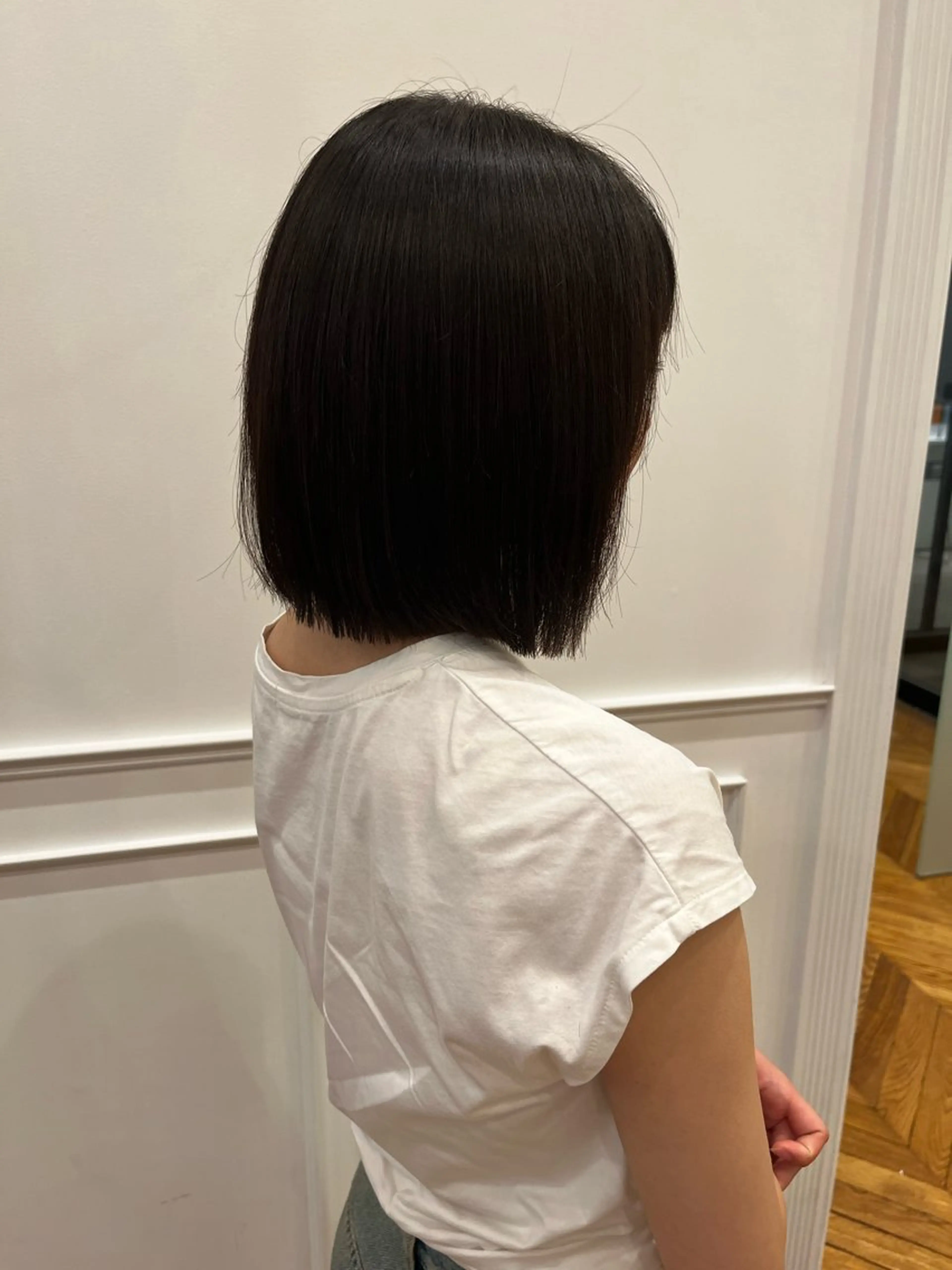 ミディアム 平間 稔希のヘアスタイル