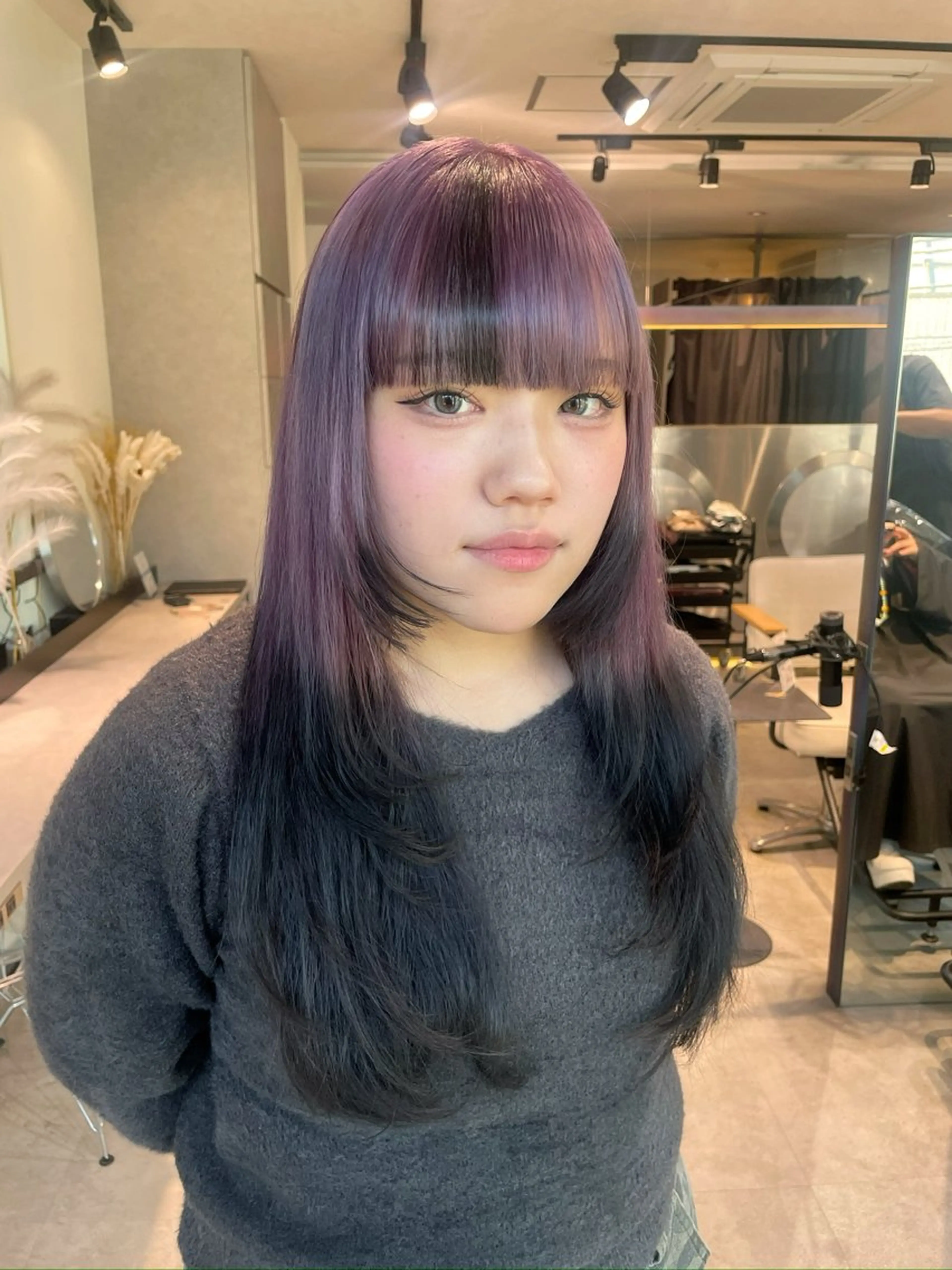 ロング GO TODAY SHAiRE SALON 原宿本店所属・REINA/ブリーチ /ハイトーン/原宿のヘアスタイル